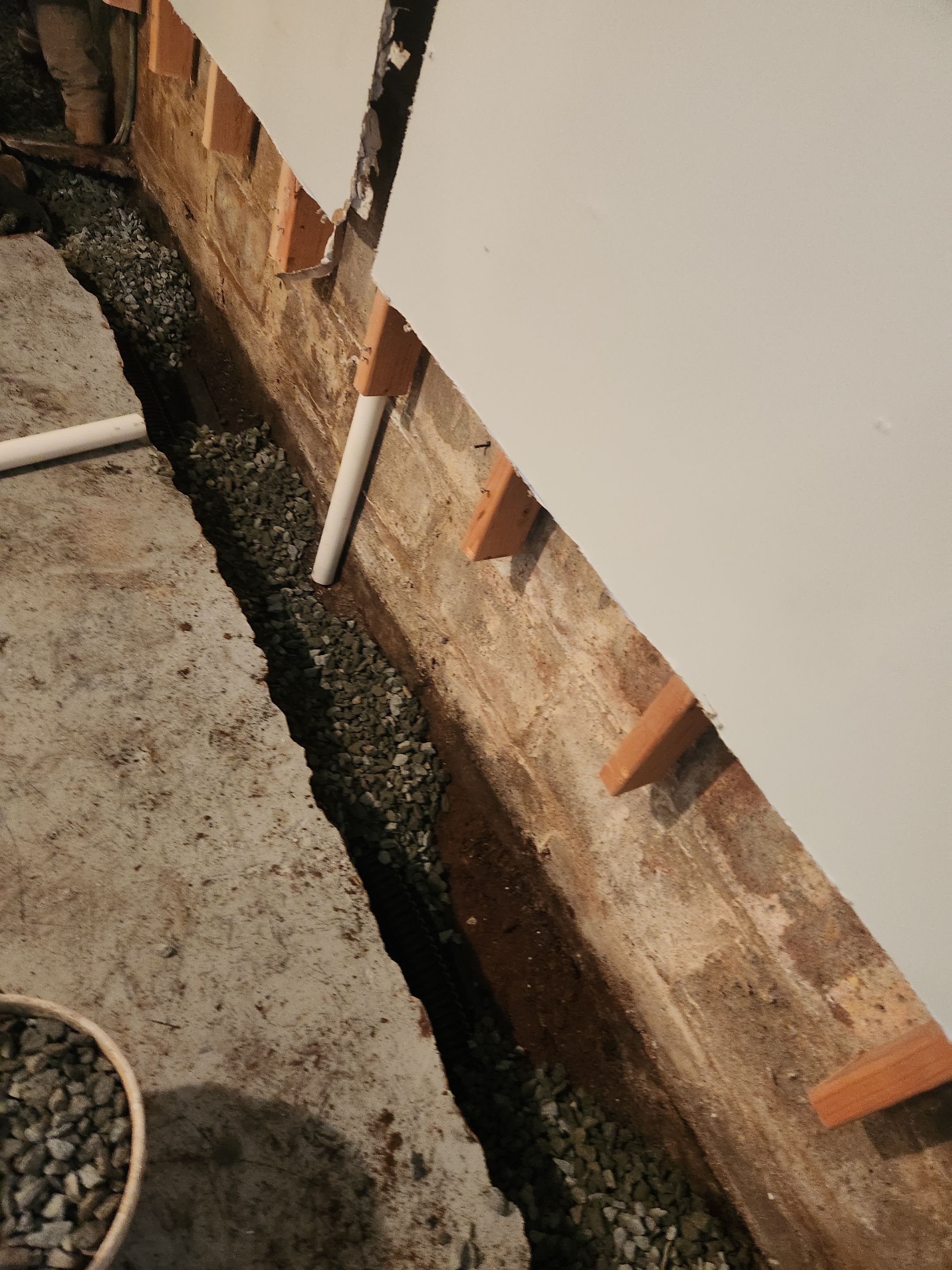 Interior French Drain West Orange NJ by Pure Service Pro, LLC 