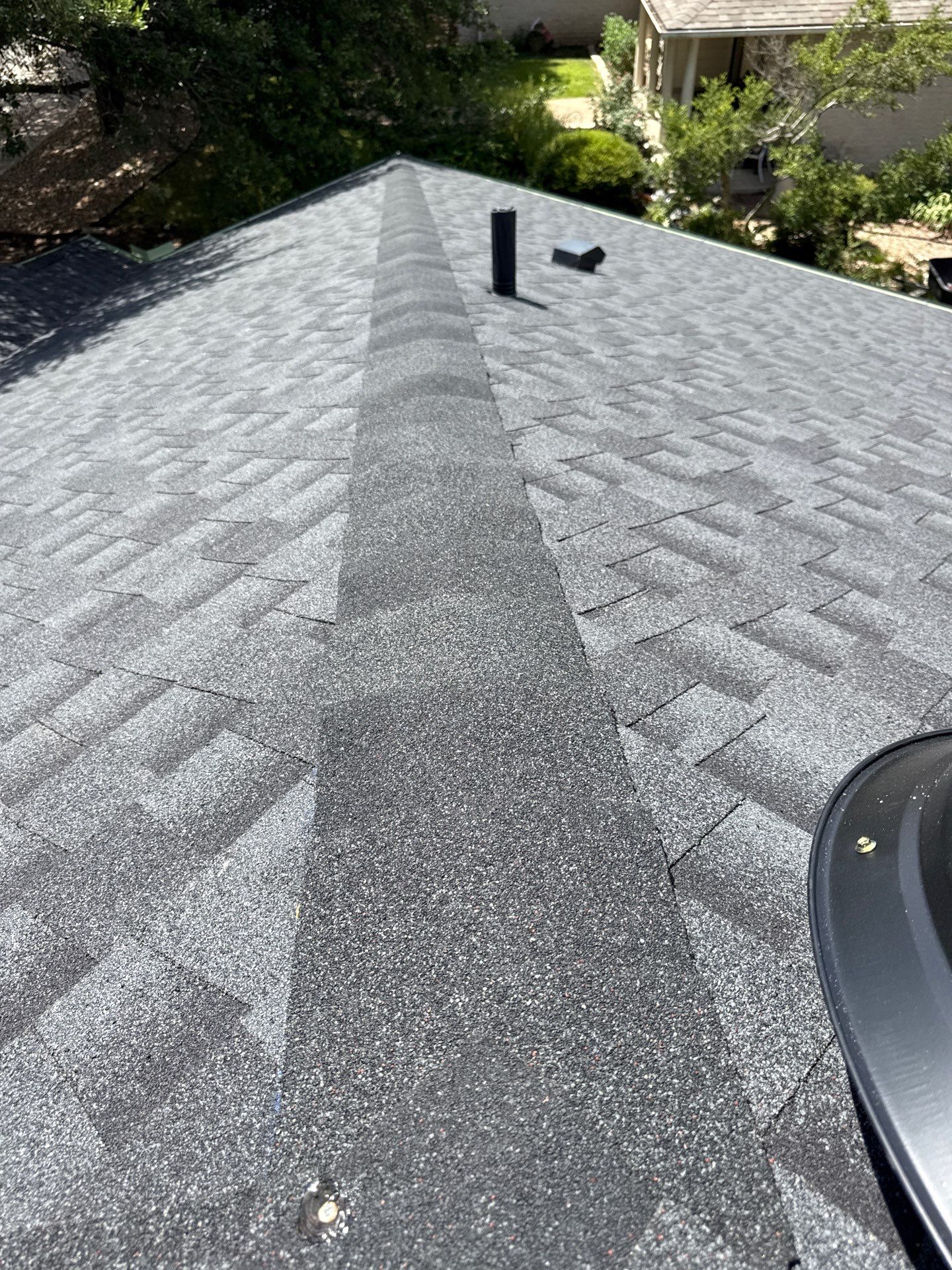Residential Roof Replacement using GAF - HDZ - Charcoal by Action Exteriors Austin