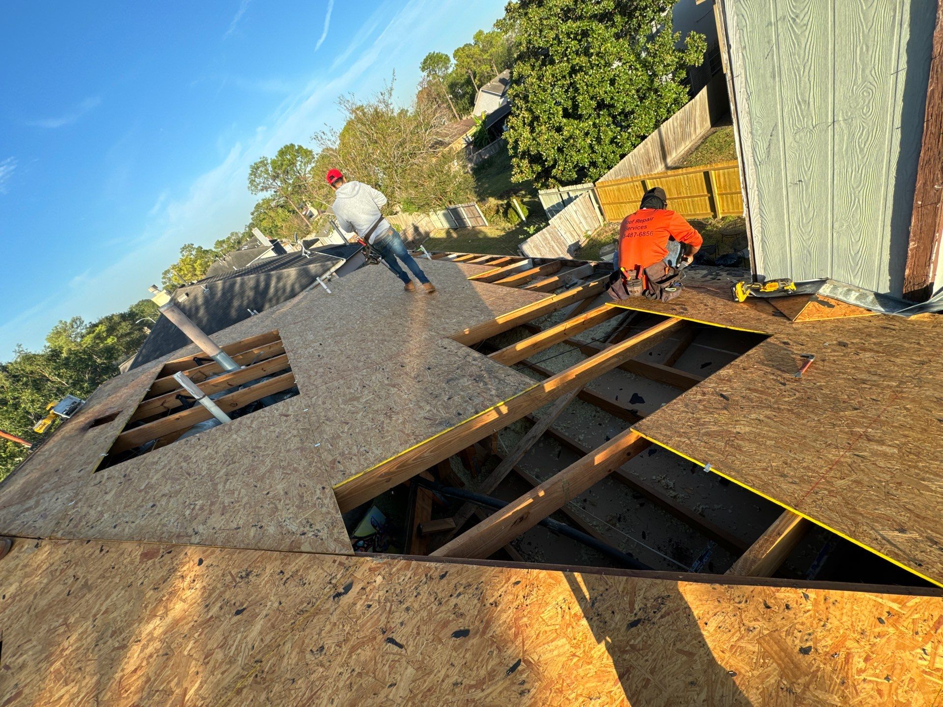 Residential Roofing Repair using Owen's Corning Duration (Lifetime) Shingles by Roof Repair Company