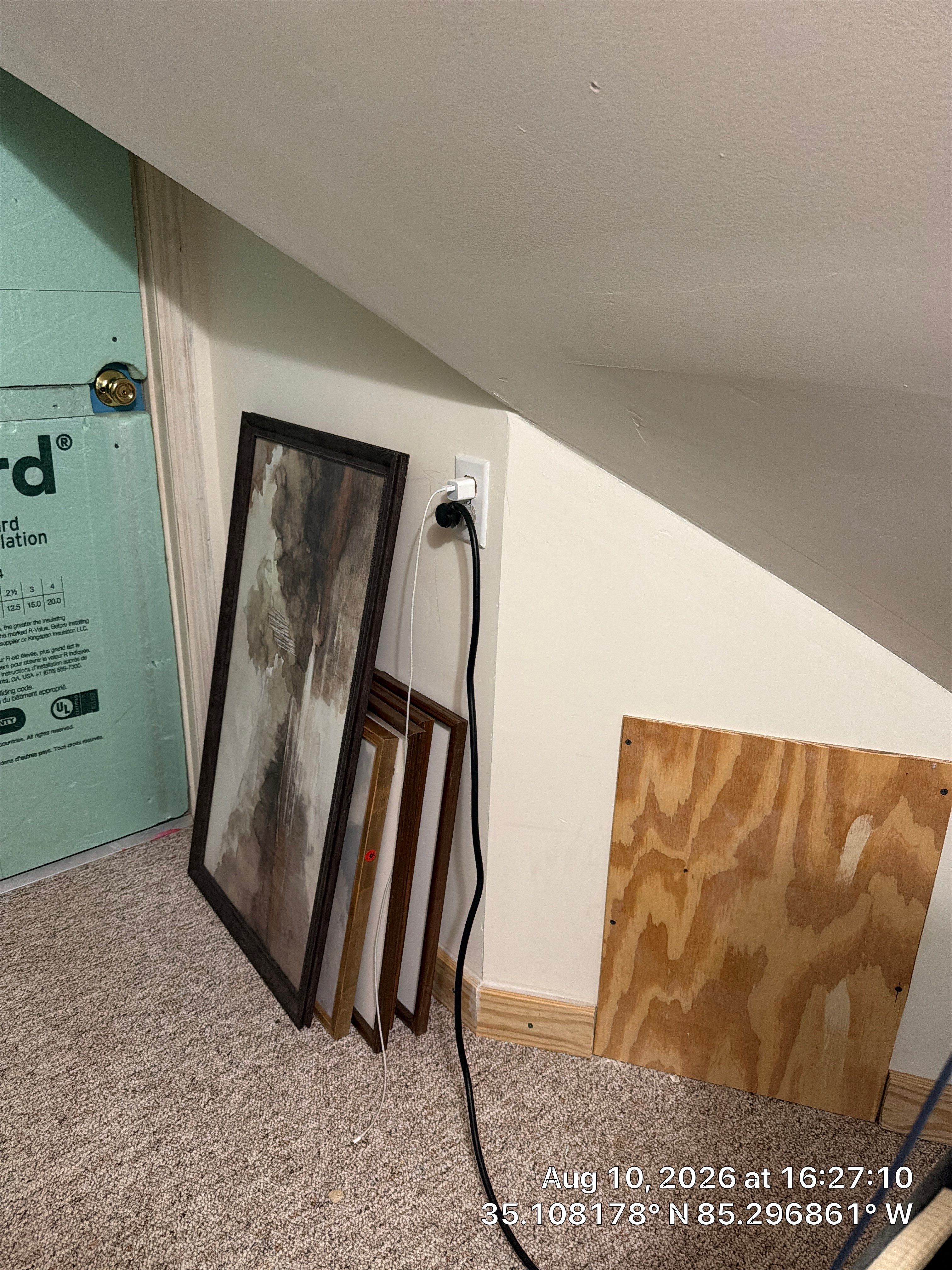 Attic Access Panel and GreenGuard XPS Insulation Installation in Chattanooga by CompanyCam Sales Demo