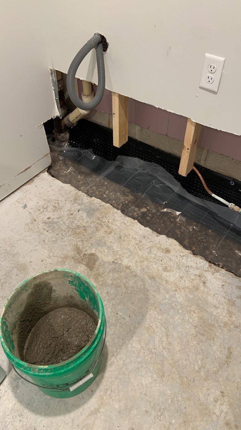Creating a Safe, Dry Space for Brad’s Family by Waterproofing Northeast