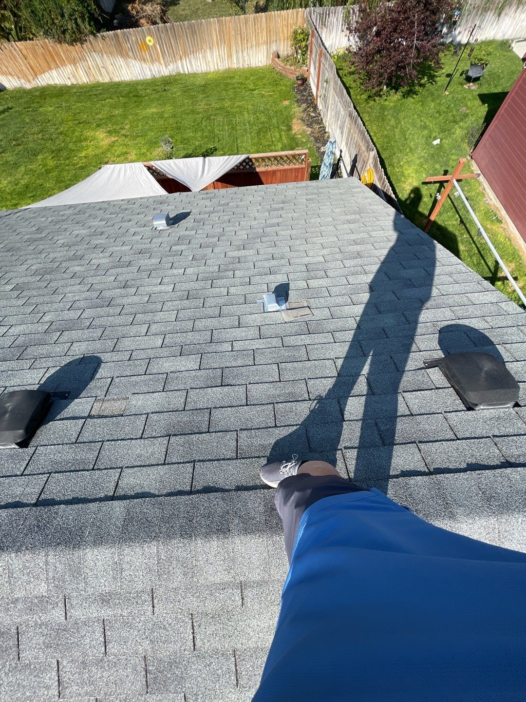 Nampa bungalow gets residential roofing using Owens Corning Oakridge in Teak by ID Roofing LLC