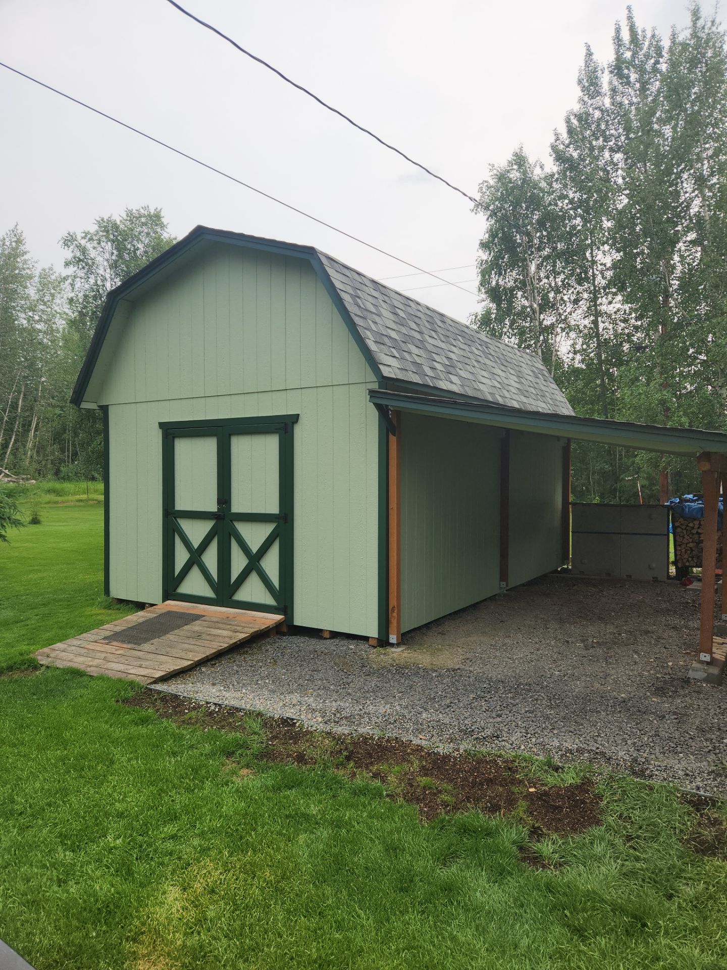 Shed & Pergola Repaint by Midnight Sun Painting