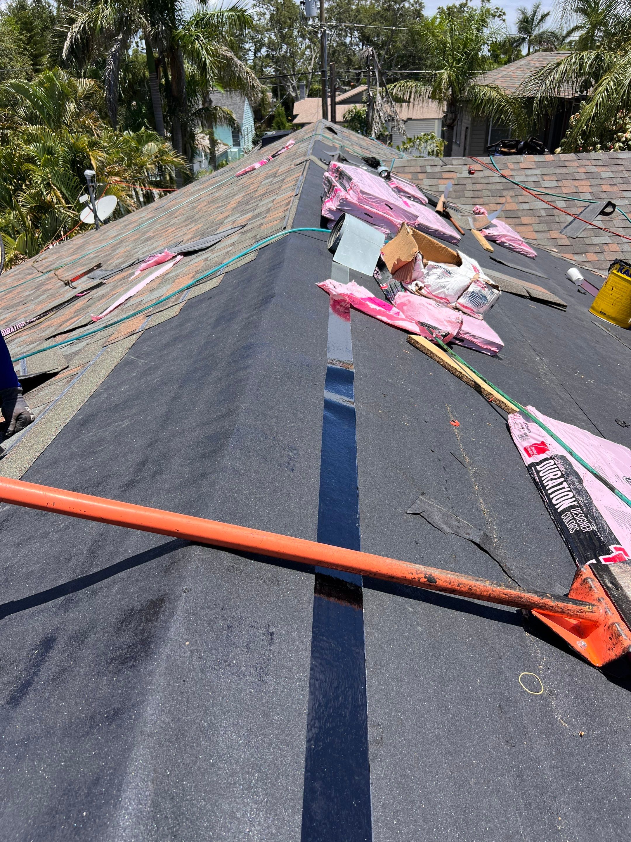 Project in St. Petersburg 33713 by Mitchell Roofing Company LLC 