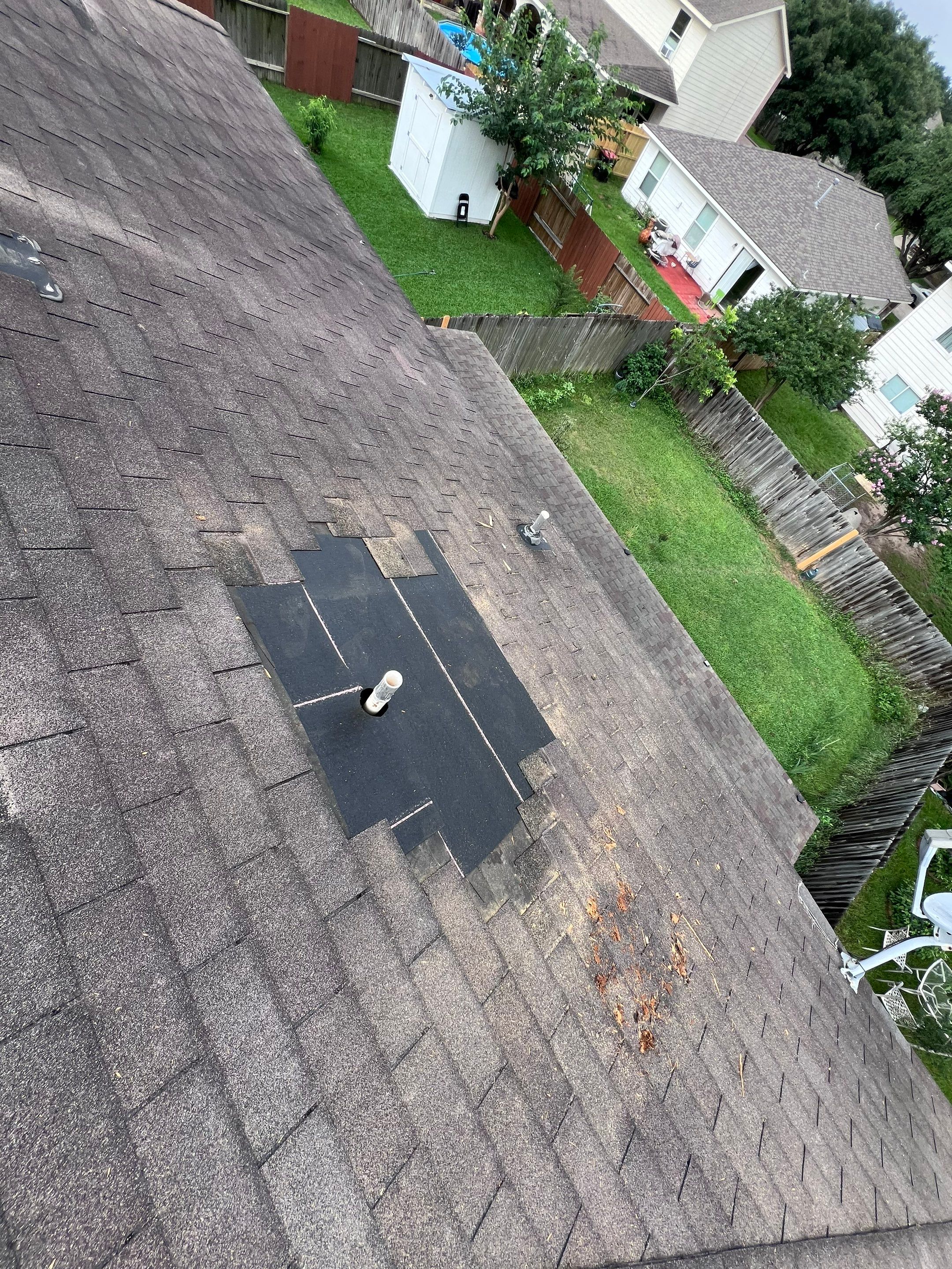 Residential Roofing Repair using Owen's Corning Duration (Lifetime) Shingles by Roof Repair Company