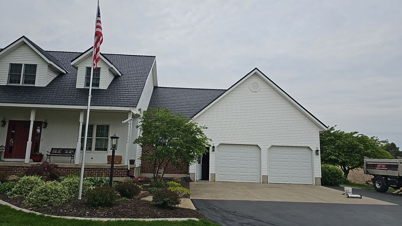 Residential Roofing Installation using Euro Shield Beaumount Shake Black by Nitro Roofing and Construction