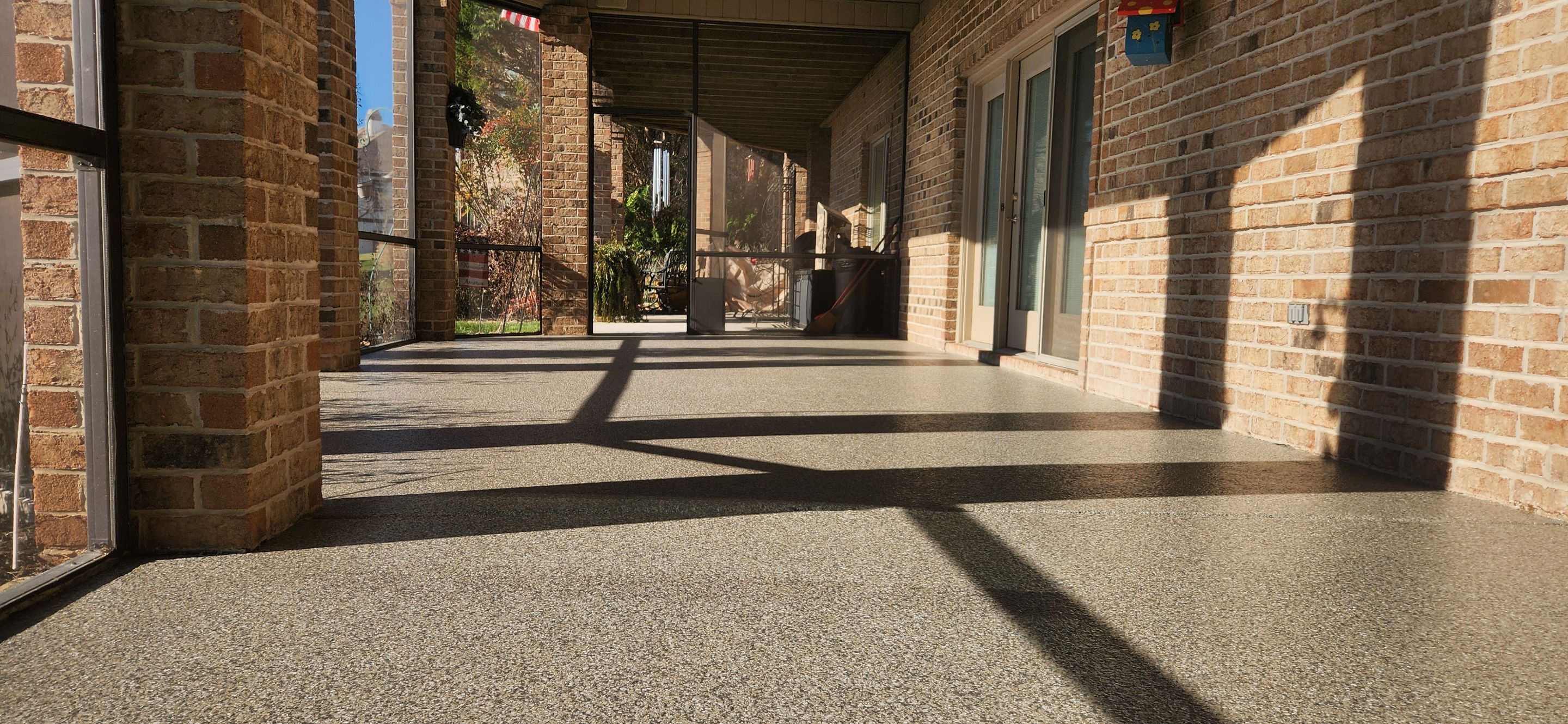 Patio using Madras by Elite Floor Solutions