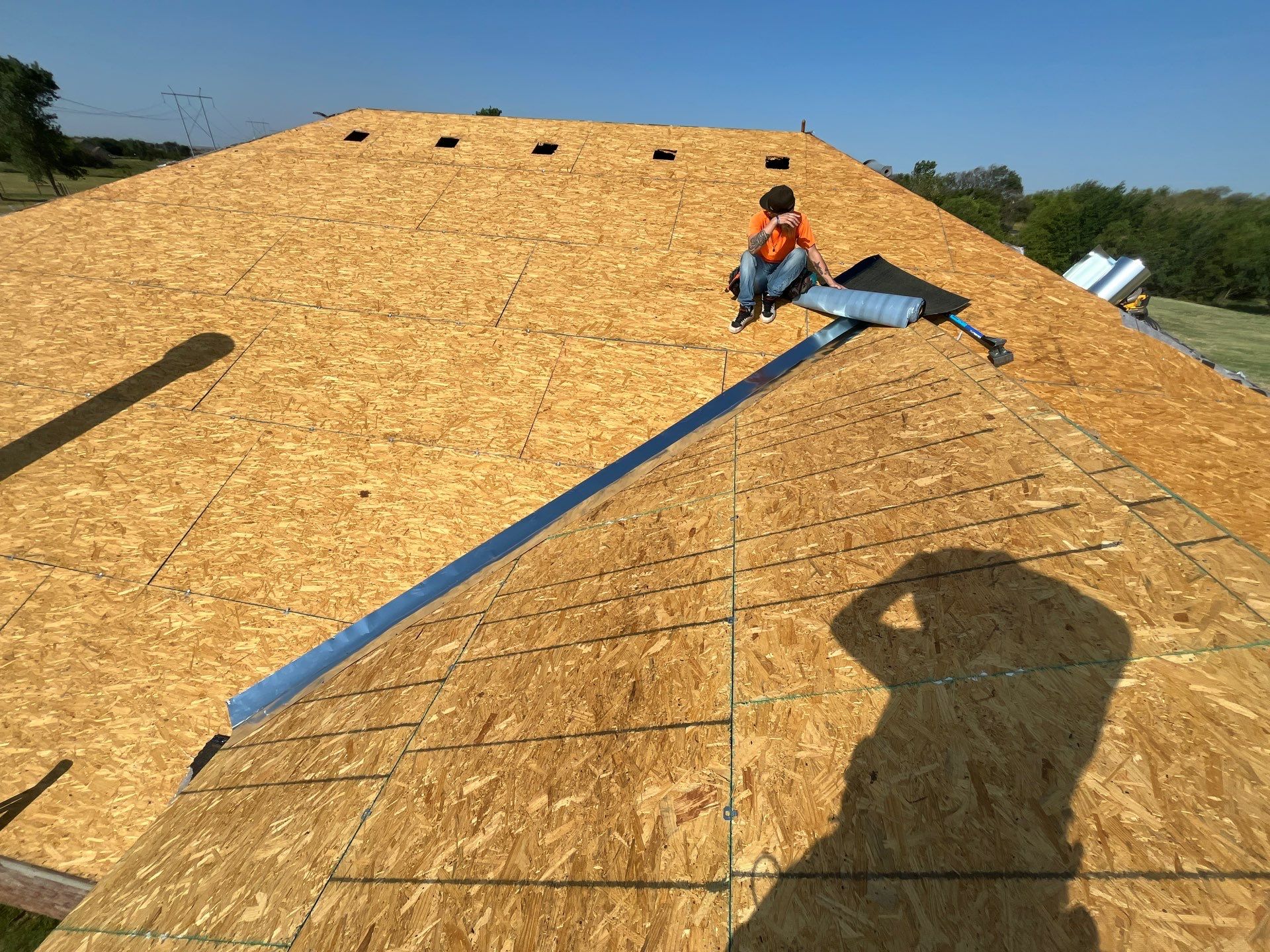 Residential Shingle Roof Replacement and Workshop Roofing in El Reno by Z Construction & Roofing, LLC
