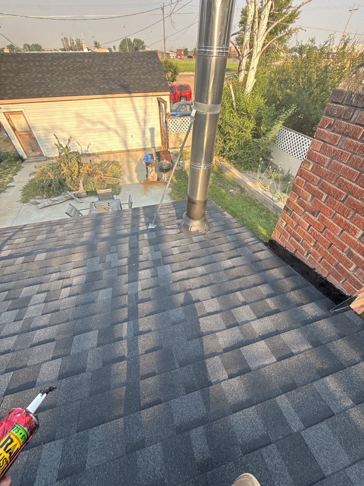 Parma Residential Roof Replacement with Gray Architectural Shingles by Olive Roofing