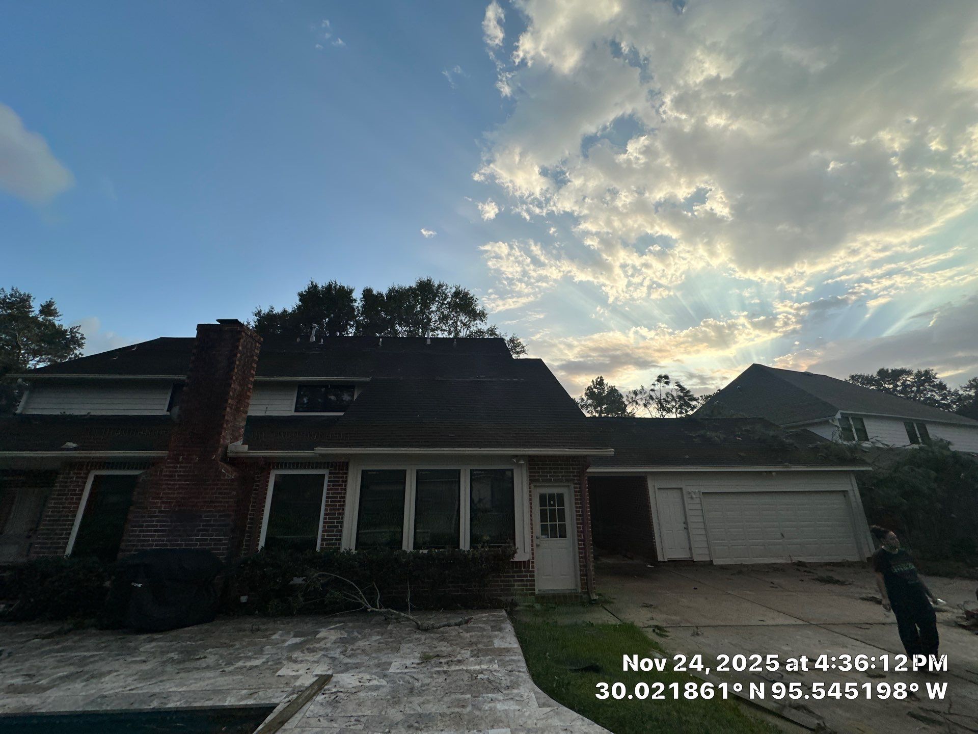Project in Spring, TX by True Line Roofing and Exteriors