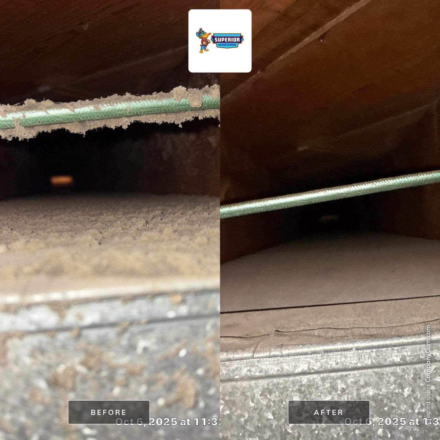 Air Duct Cleaning With a Vacuum Truck in New Castle, PA by Superior Air Duct Cleaning