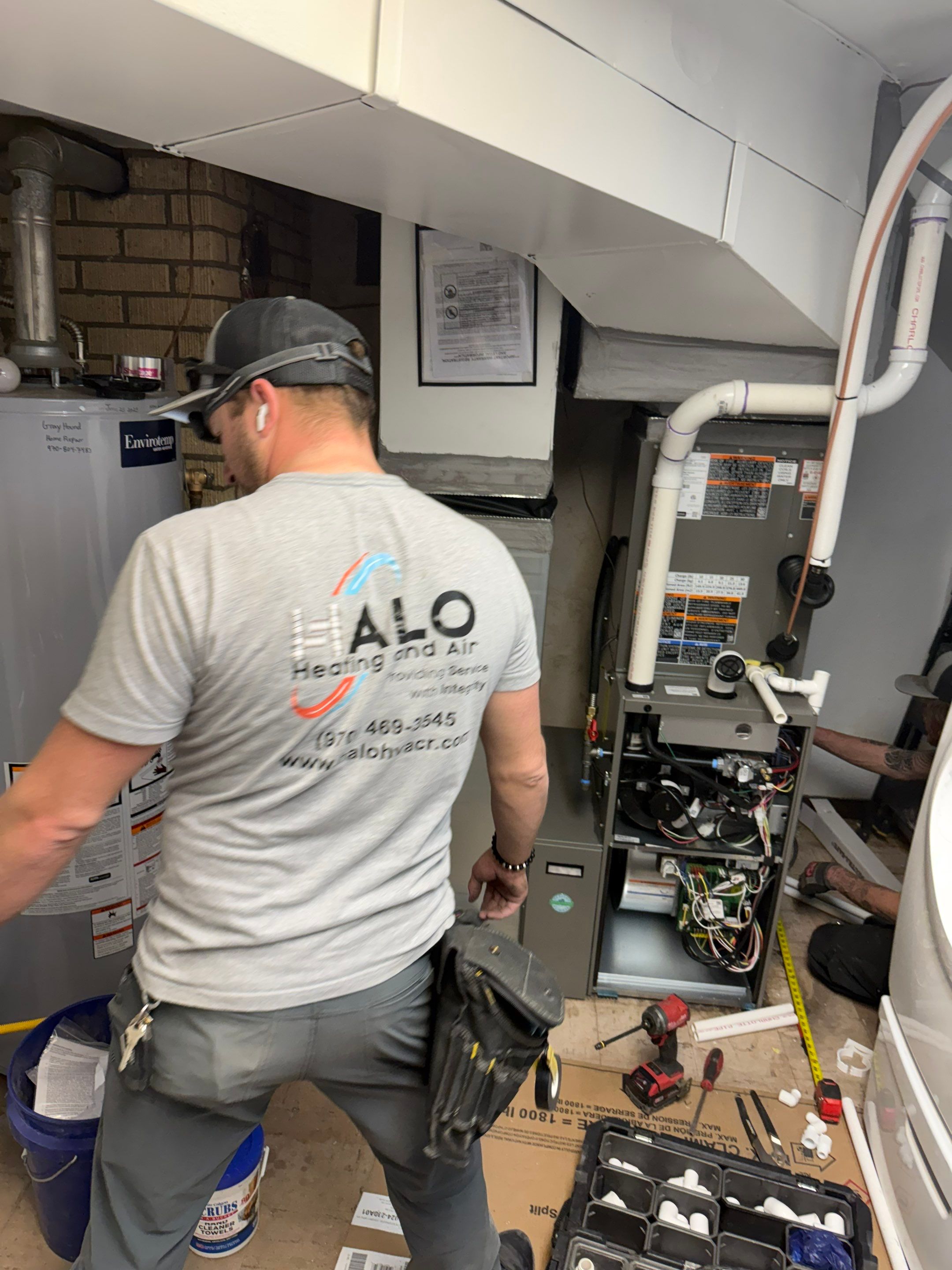 System Upgrade: 75-Year-Old Furnace Replacement by Halo Heating and Air