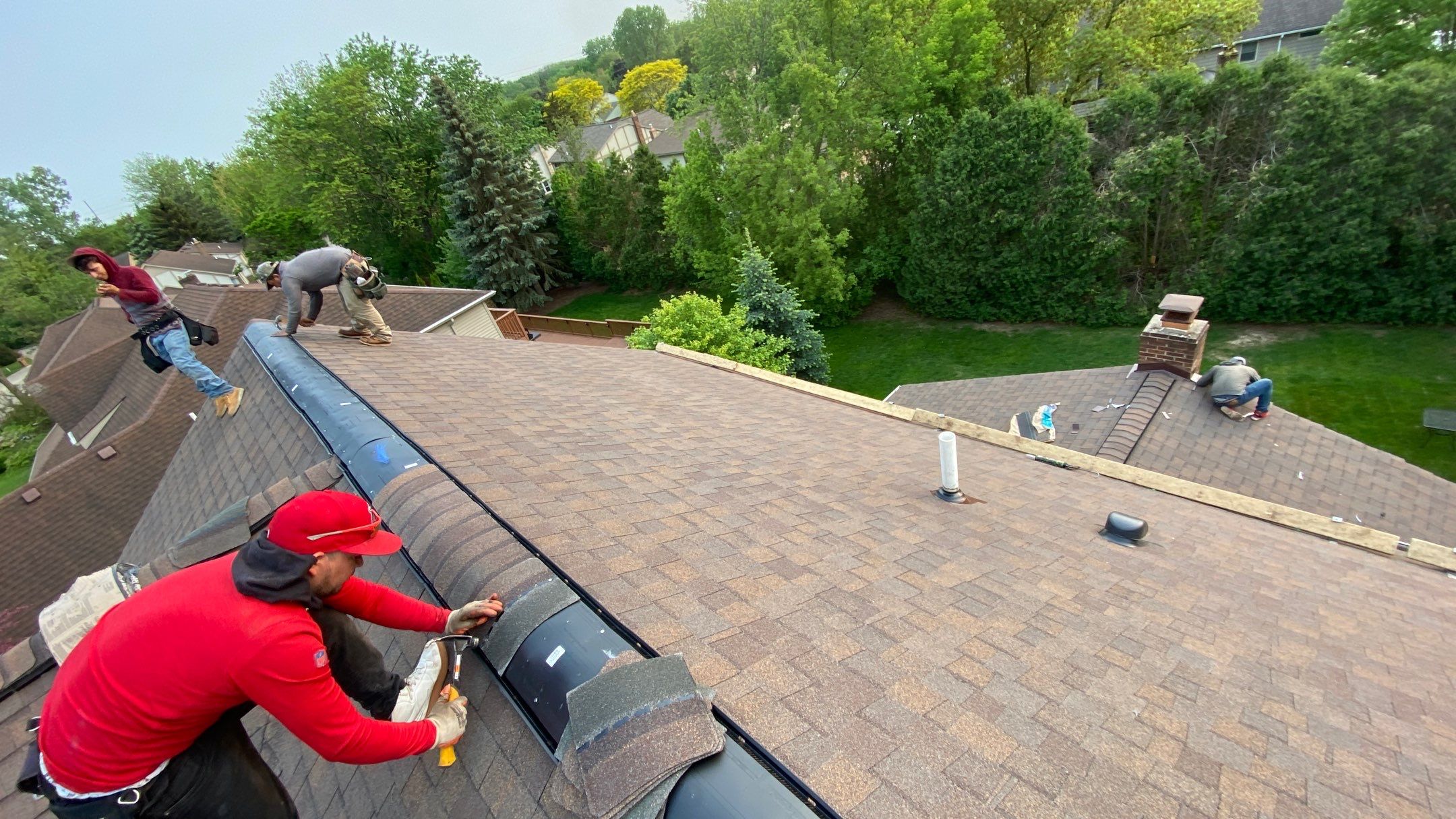 Roof Replacement using CertainTeed Landmark by 180 Contractors