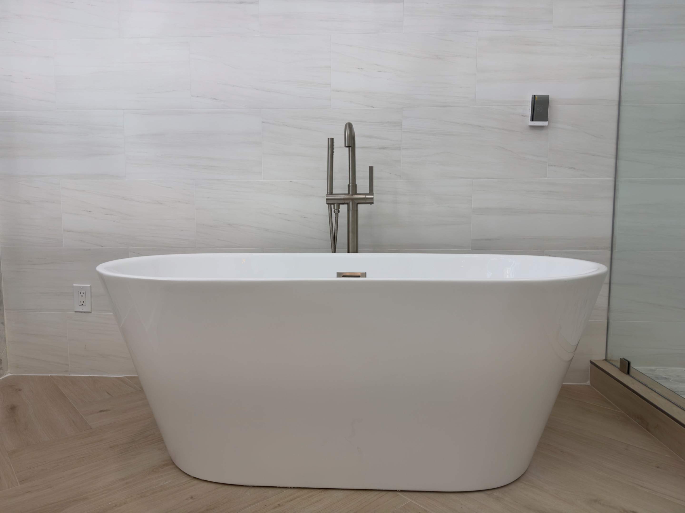 Full master bathroom renovation by Prudencio