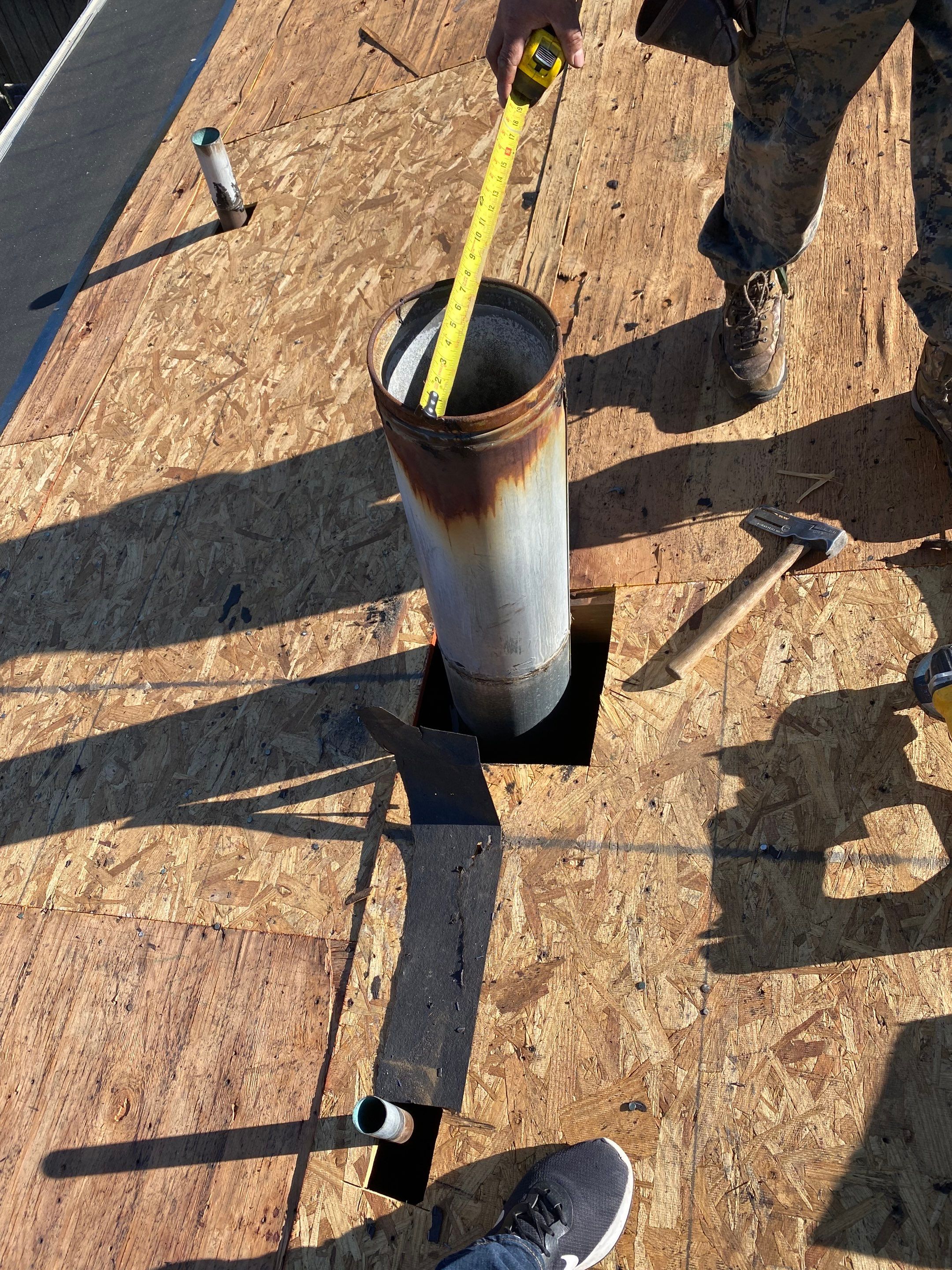 Re-Roof Due to Hail Storm  by Black Belt Roofing 