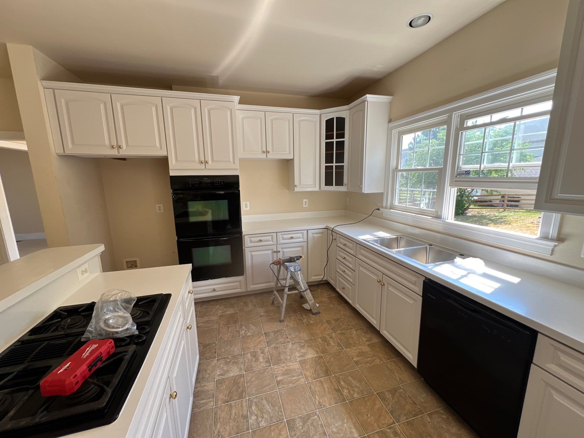 Cabinet & Countertop Refinishing in Bristow VA by Greenspring Construction Services