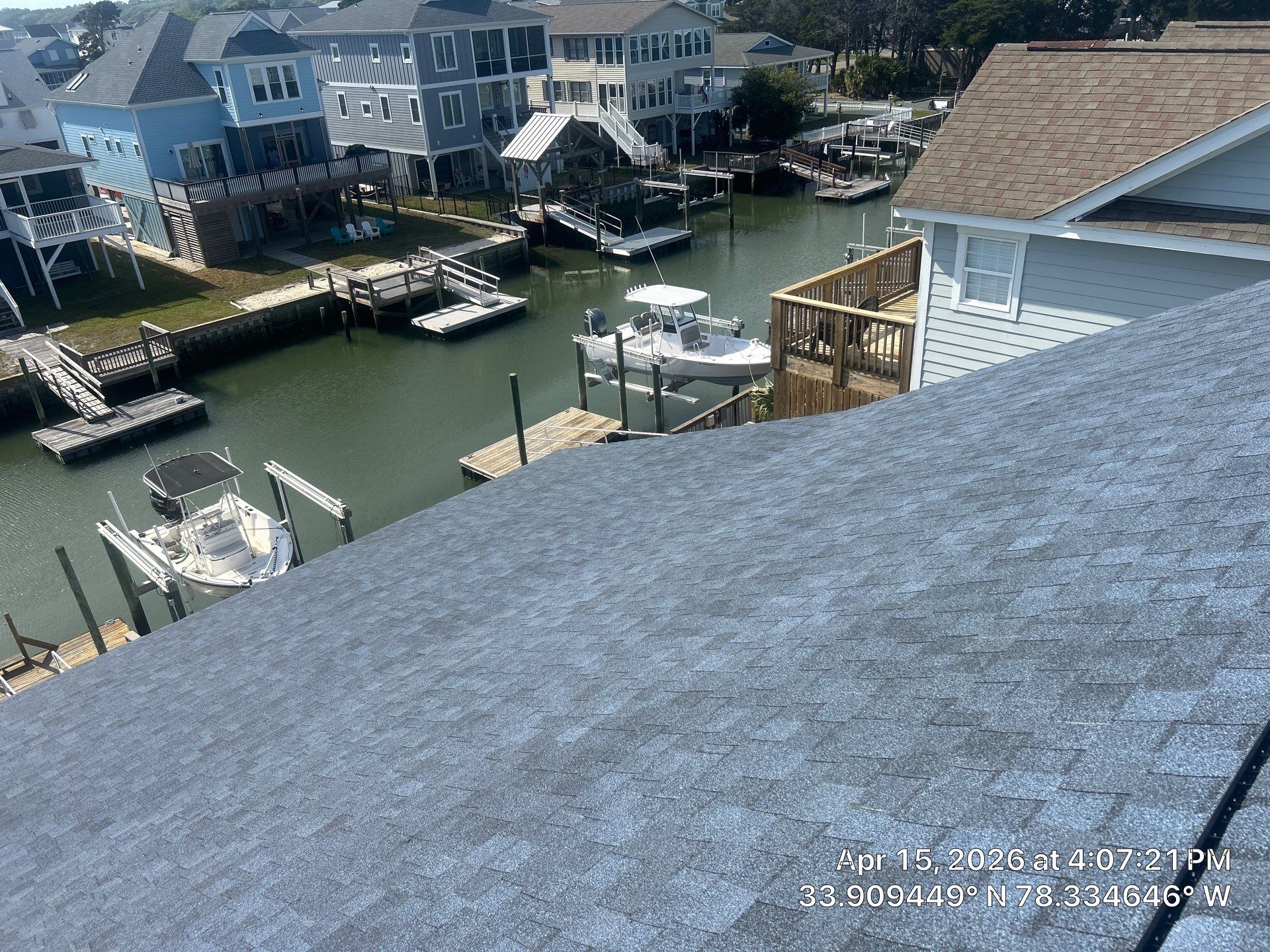 2 Roof Replacements in Progress | Holden Beach Local Roofers by RGR Construction and Roofing, LLC