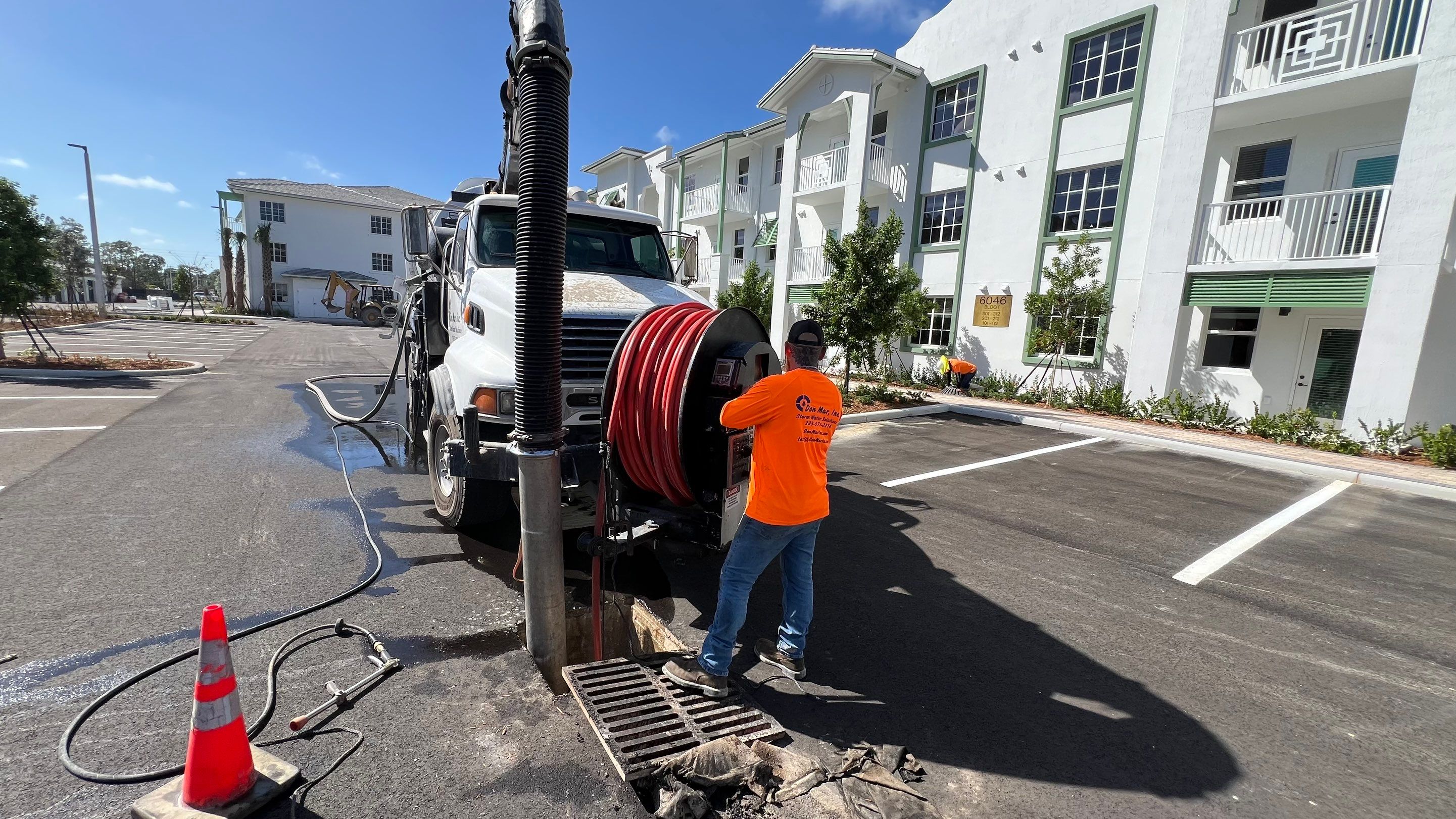 New Construction Condo Community Stormwater System Maintenance by Don Mar, Inc. Storm Water Solutions