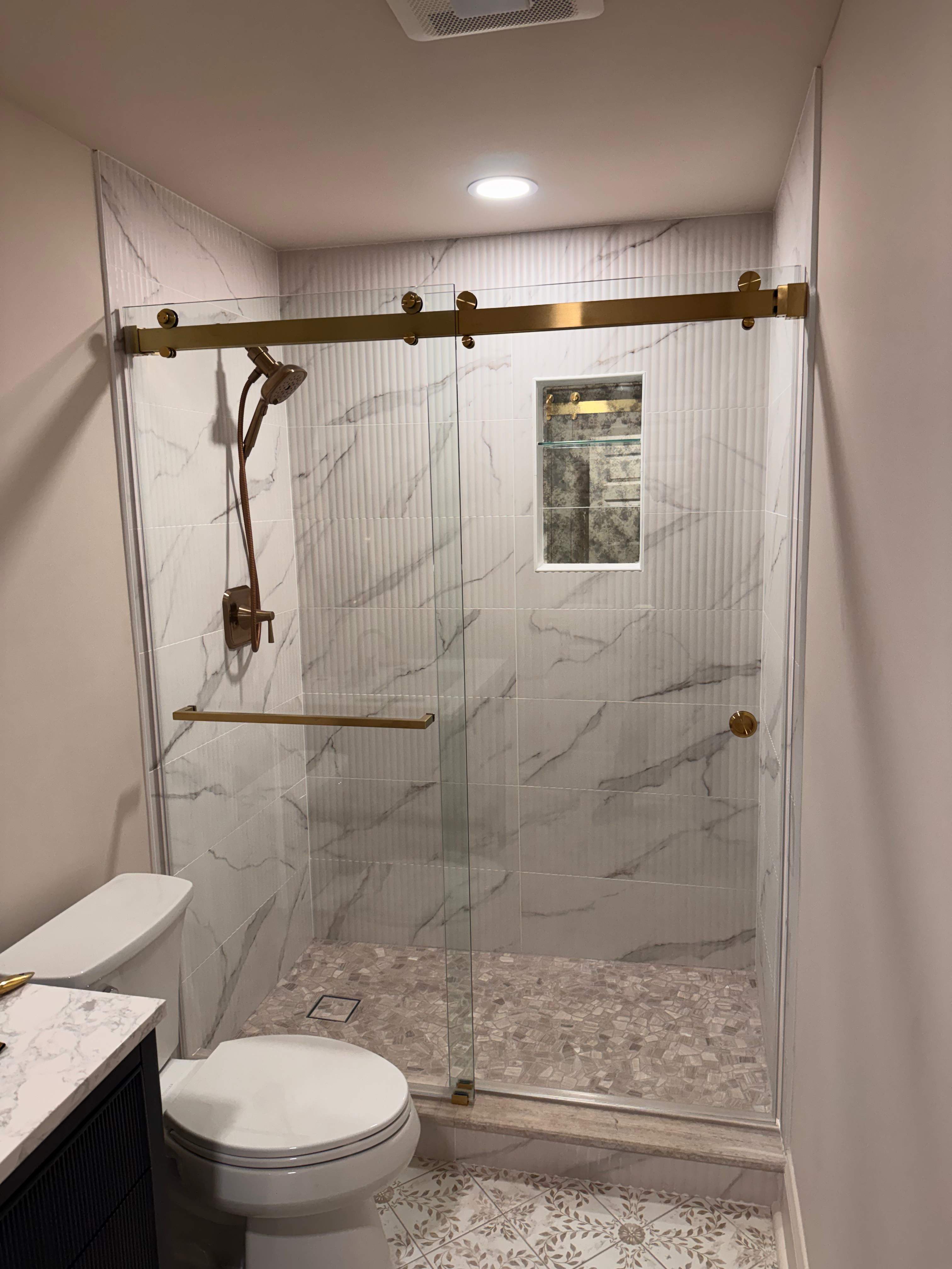 Basement Bathroom  by Prudencio