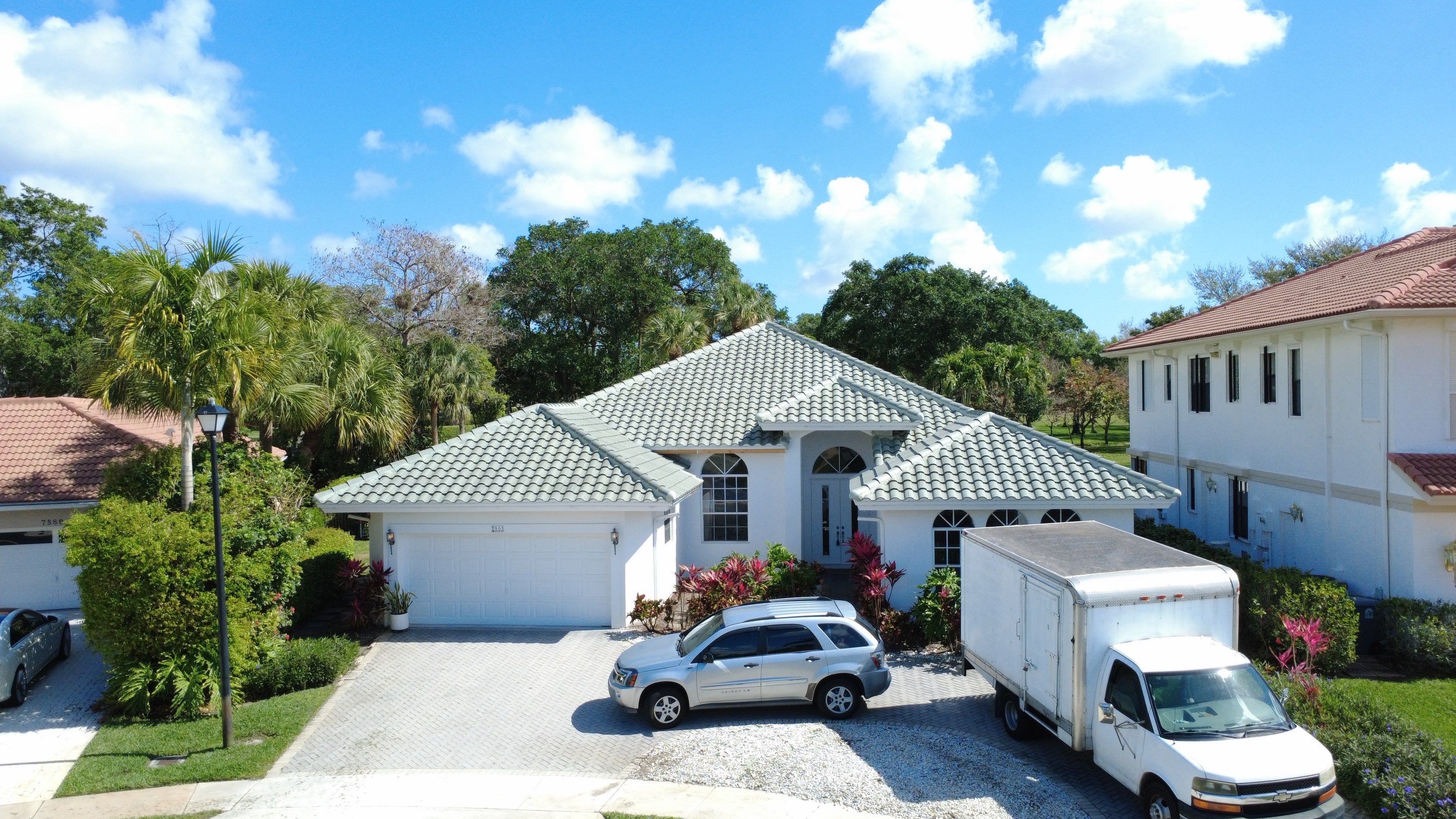 Residential Roofing Installation using Eagle Roofing Tile by BLUES BROTHERS ROOFING