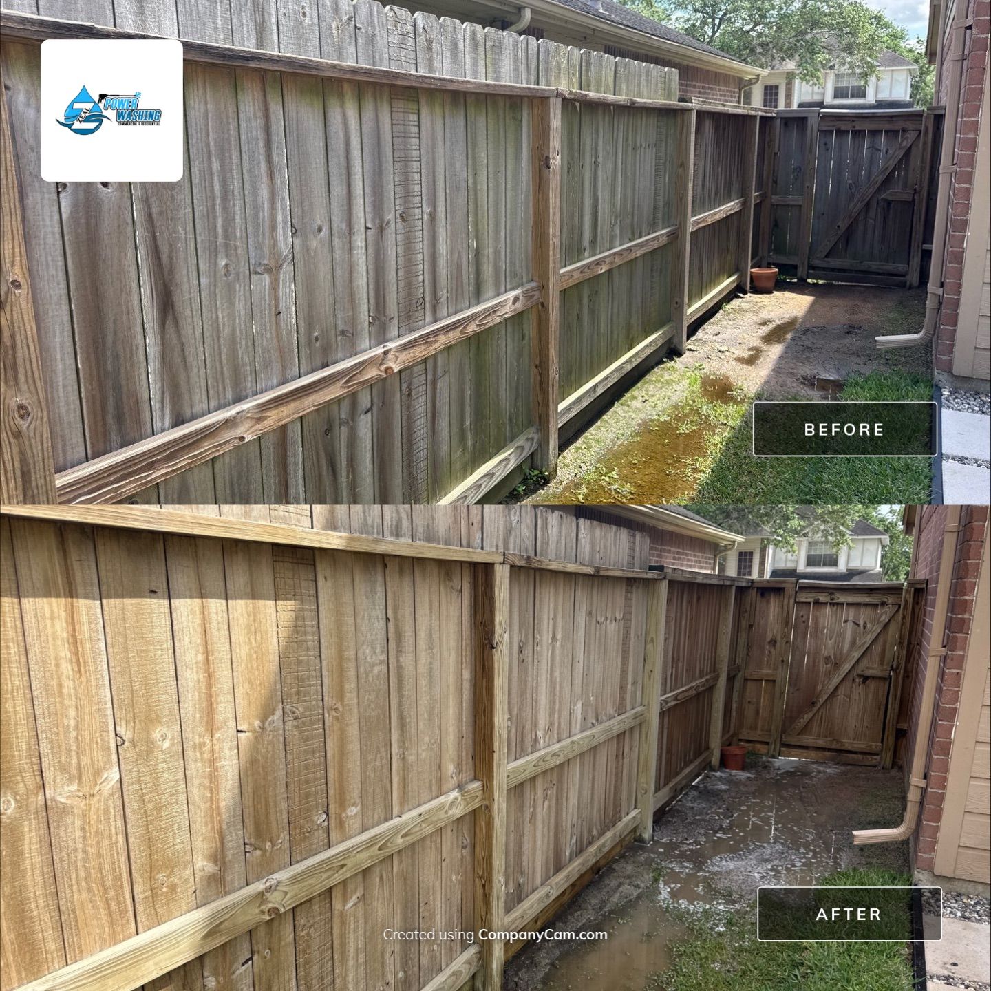 Night and day difference! by Zeal Power Washing