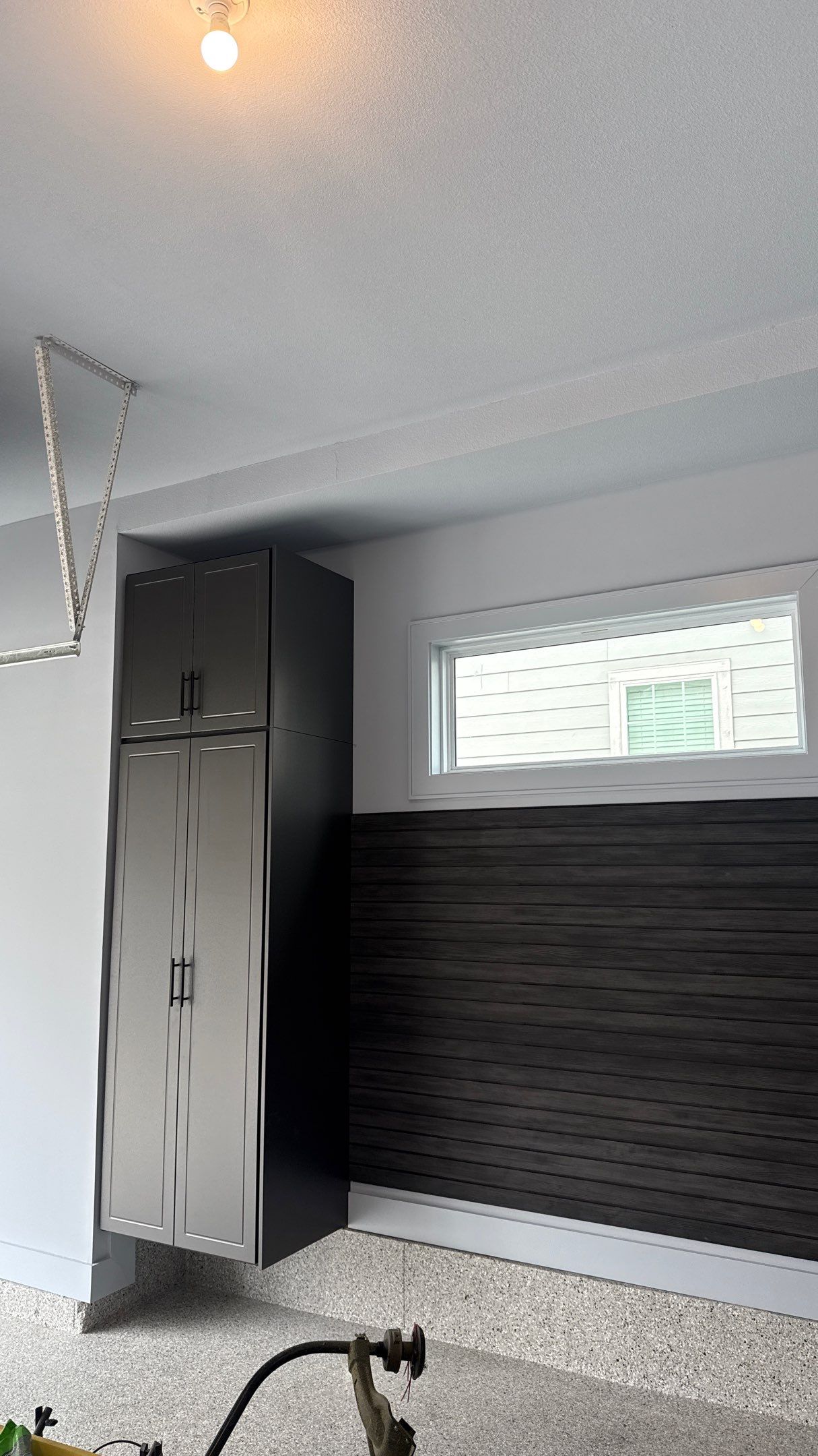 Zac Maximized Storage and Took Advantage of Ceiling Height by Banner Garage