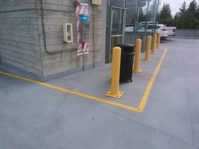 Corti Construction | Striping for Concrete Parking Lot by Jireh Asphalt & Concrete Inc 