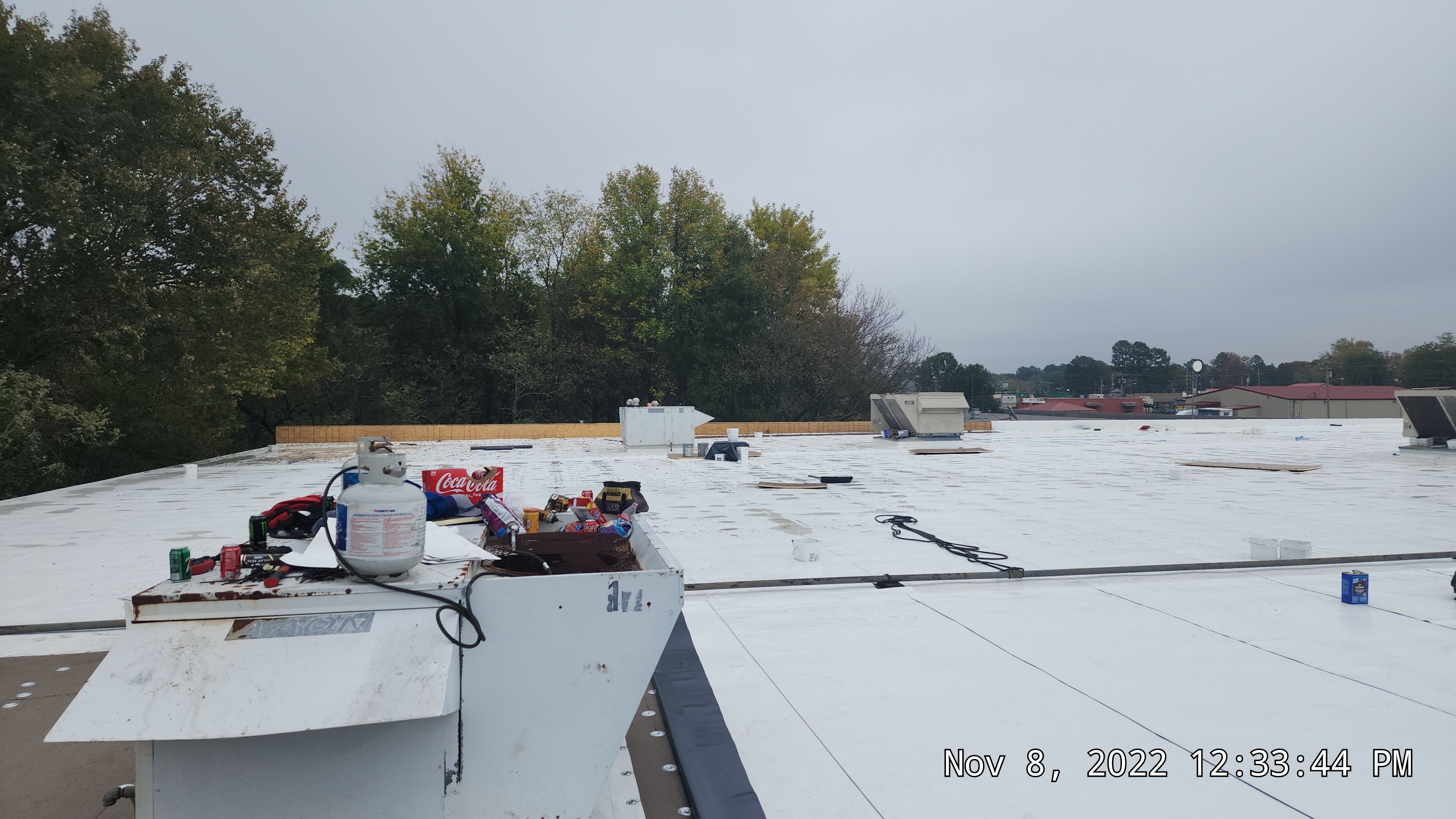 VA Clinic/Tractor Supply in Idabel, Oklahoma by Hostetler Roofing
