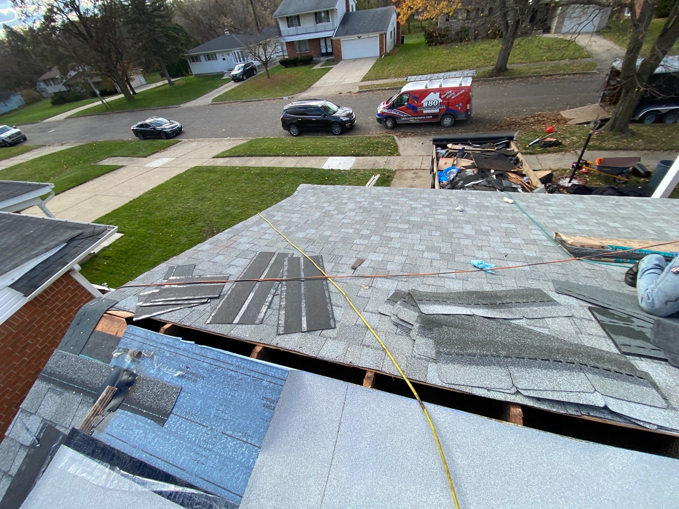 Roof Replacement using CertainTeed Landmark by 180 Contractors