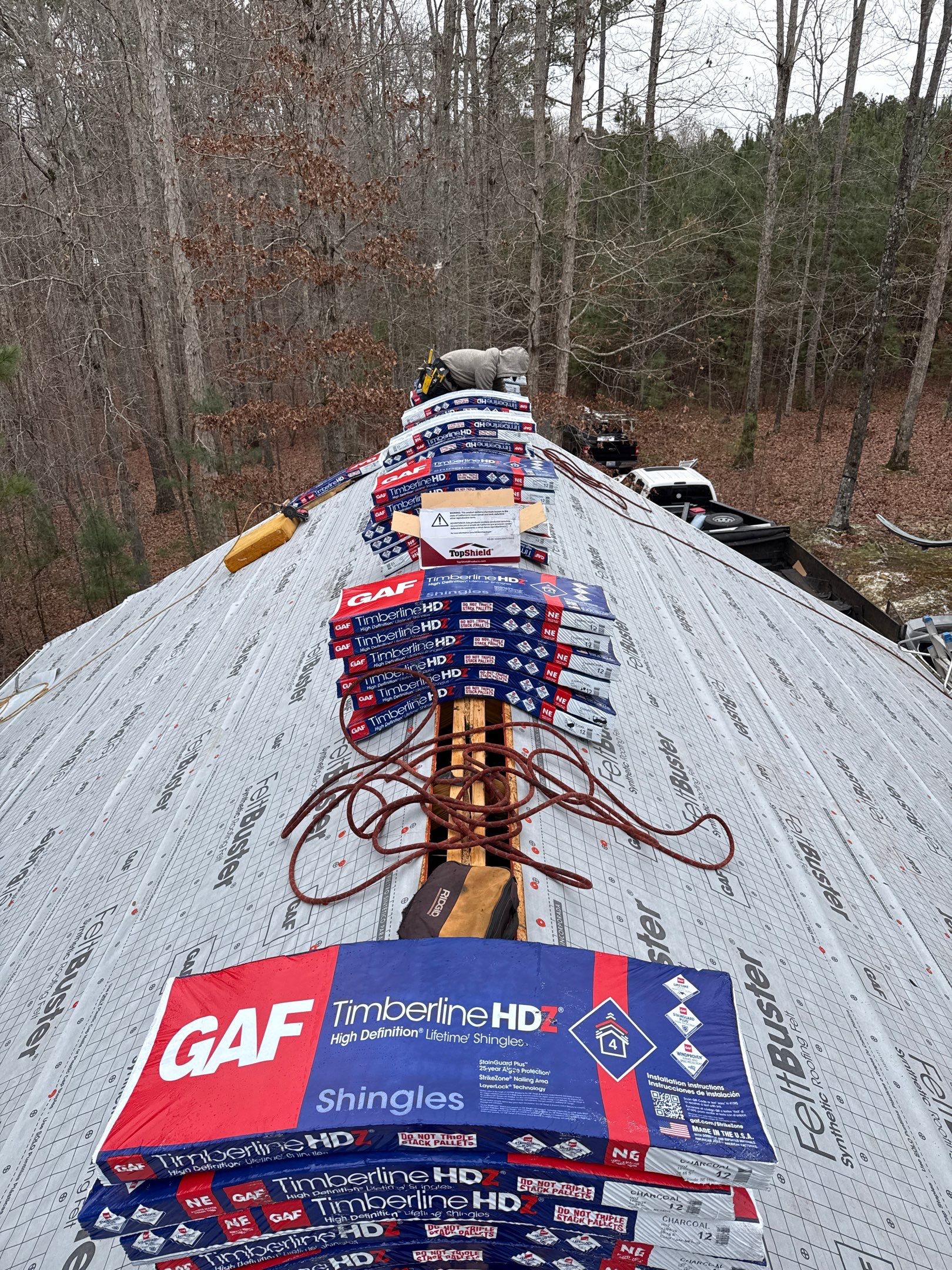 Roof Replacement - GAF Timberline HDZ Charcoal  by Pro Performance Roofing