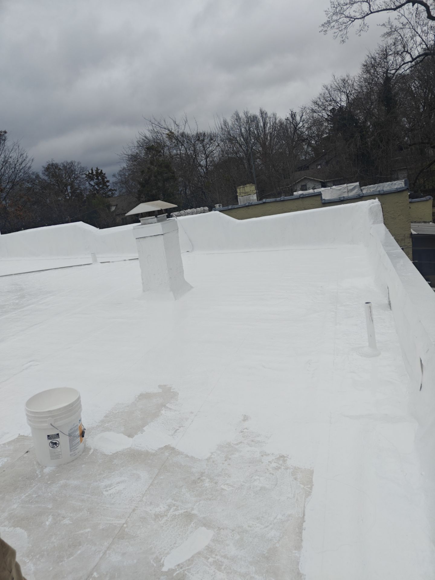Flat Roof Restoration in Birmingham by NANOROOF Alabama