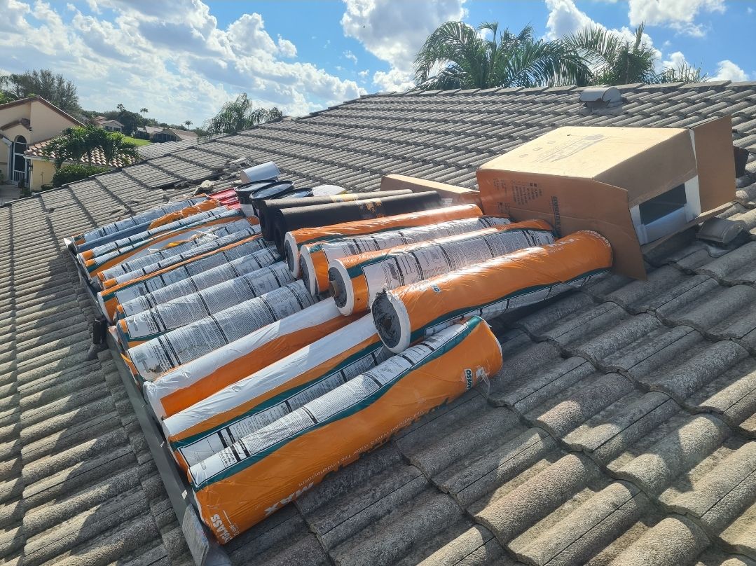 Residential Roofing Installation using Eagle Roofing Tile by BLUES BROTHERS ROOFING