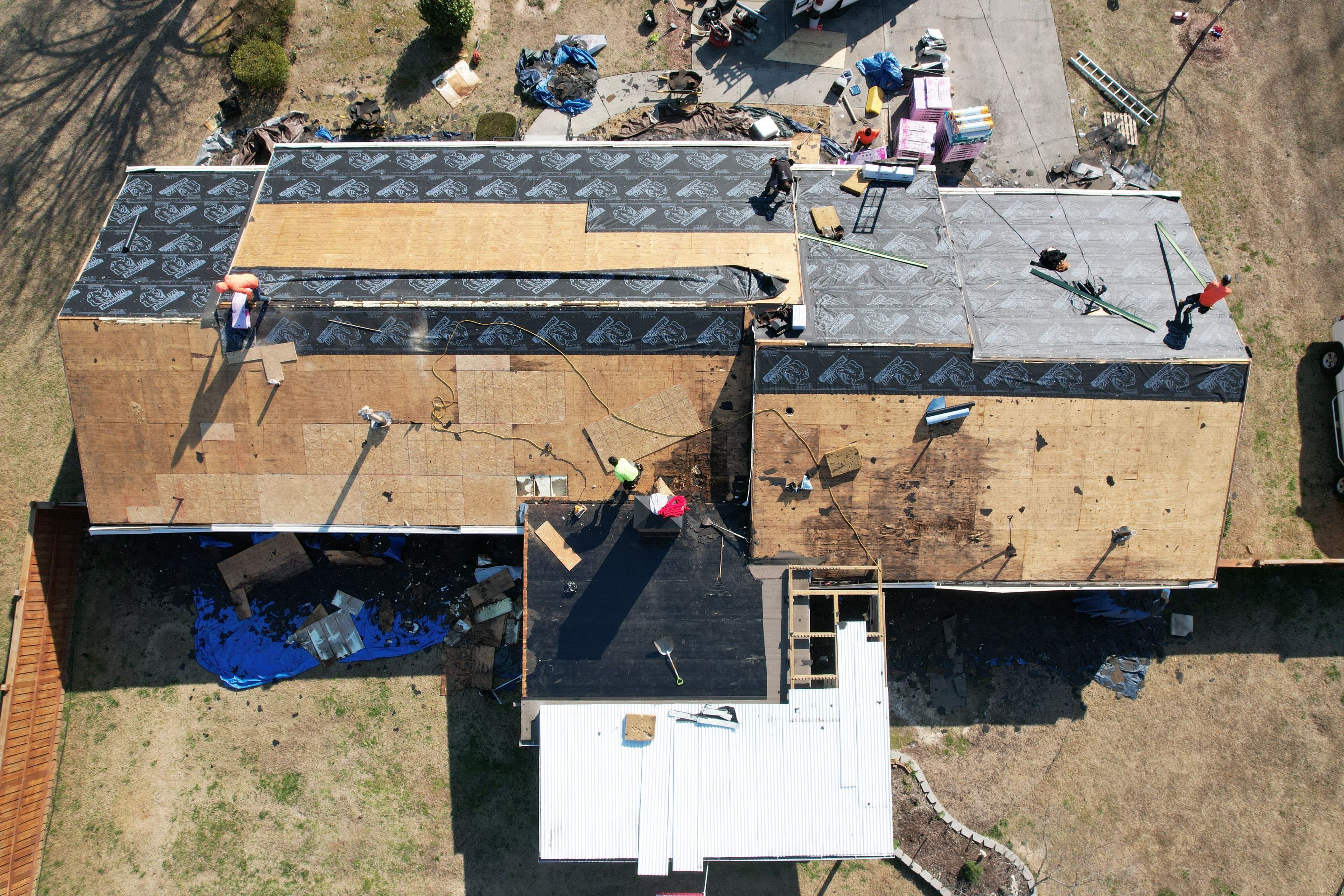 Residential Roofing Installation by Inspector Roofing and Restoration