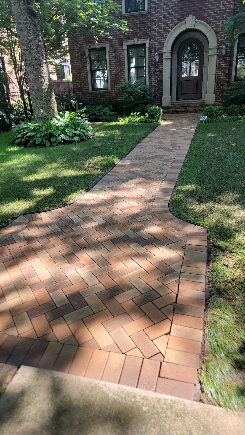 brick paver repair  using Structure bond Techniseal by Northern Power Washing LLC.