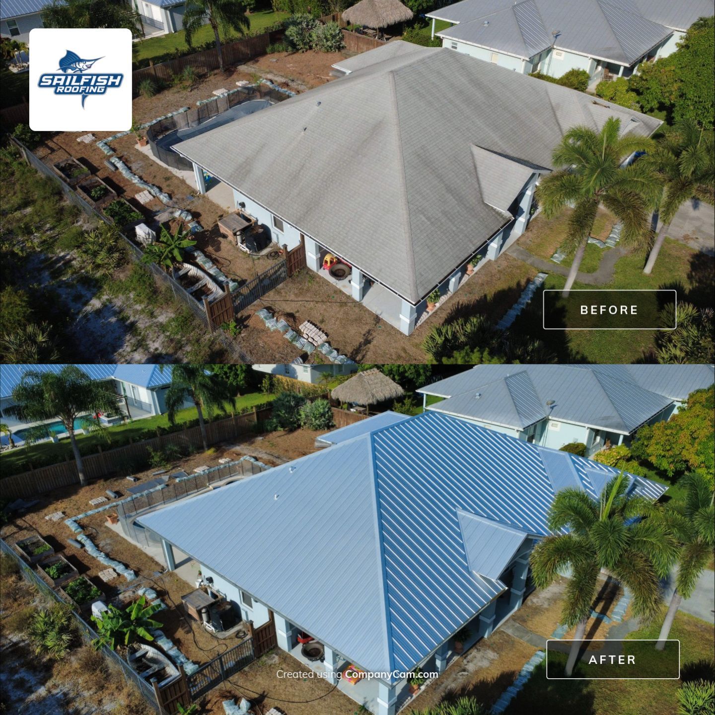 Standing Seam Metal Roof Replacement by Sailfish Roofing