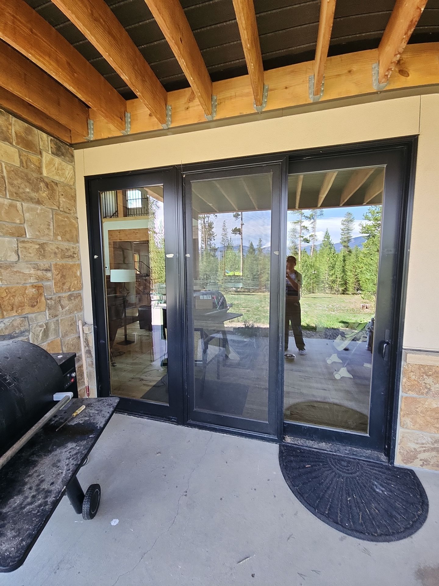 Window Washing using Ninja Scrubbers by Wheatley Creek Services