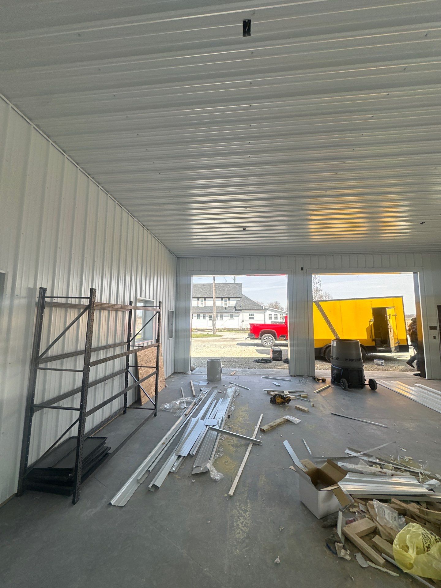 40'x40'x12' Garage by The Barn Builders 