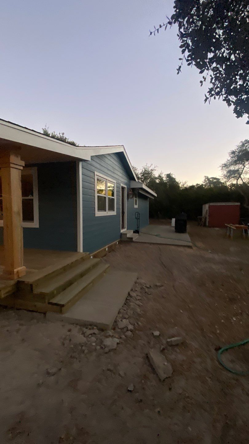 Customized Cabin by Bayfront Roofing and Construction