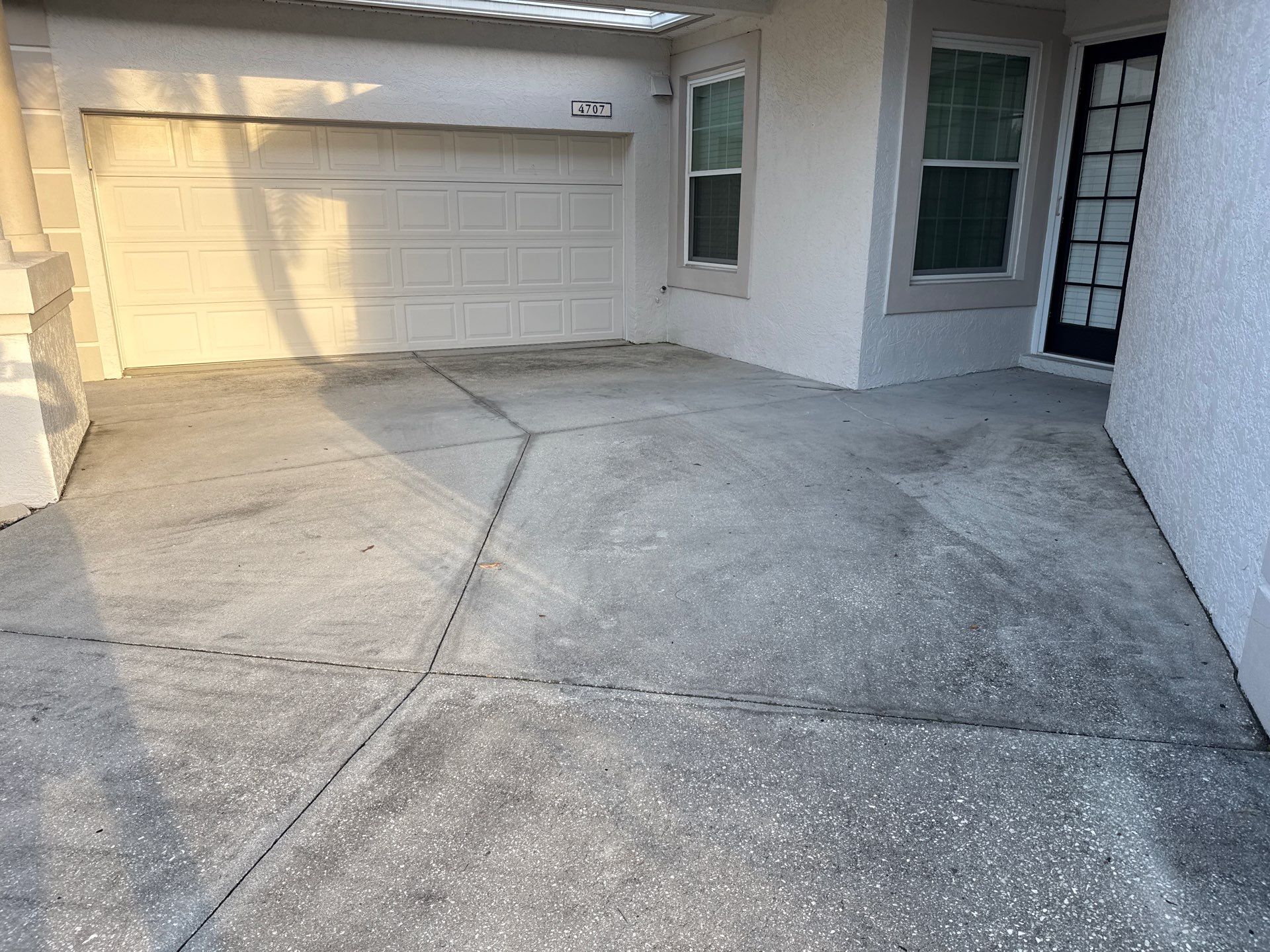 Driveway Cleaning at The Inlets Bradenton by Sunshine AquaWash