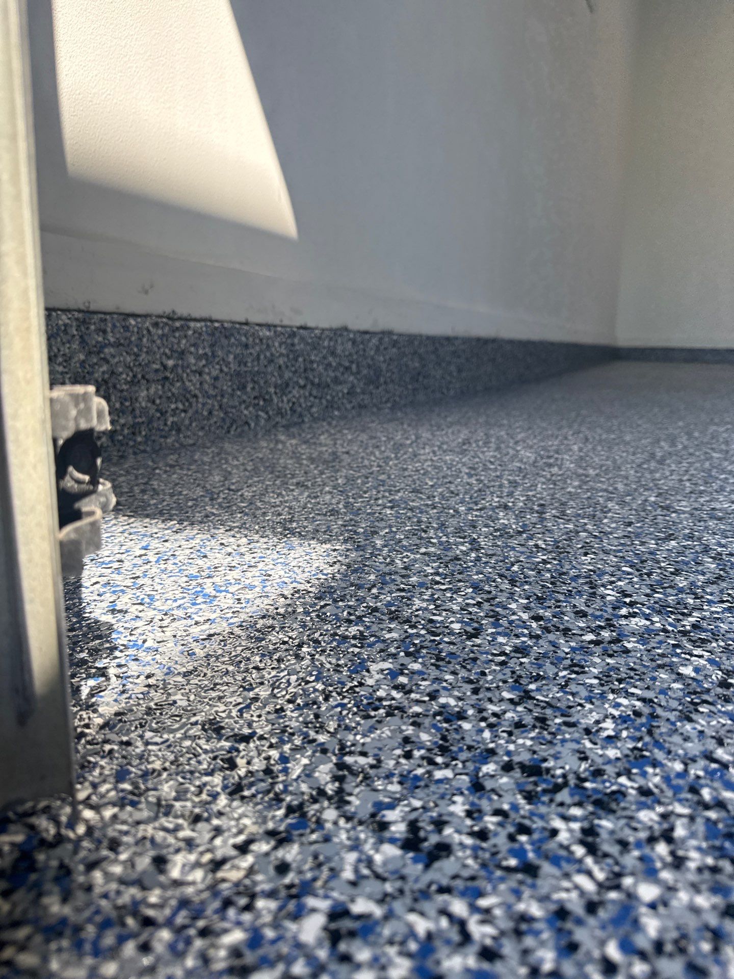 Grimes Garage Floor Coating by Revival Concrete Coatings