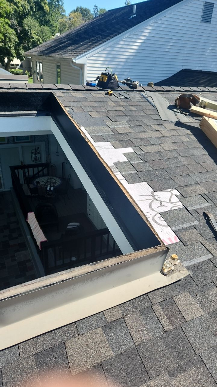 Residential Roofing Installation using Owens Corning TruDefinition Duration Designer - Black Sable by A Plus Exterior