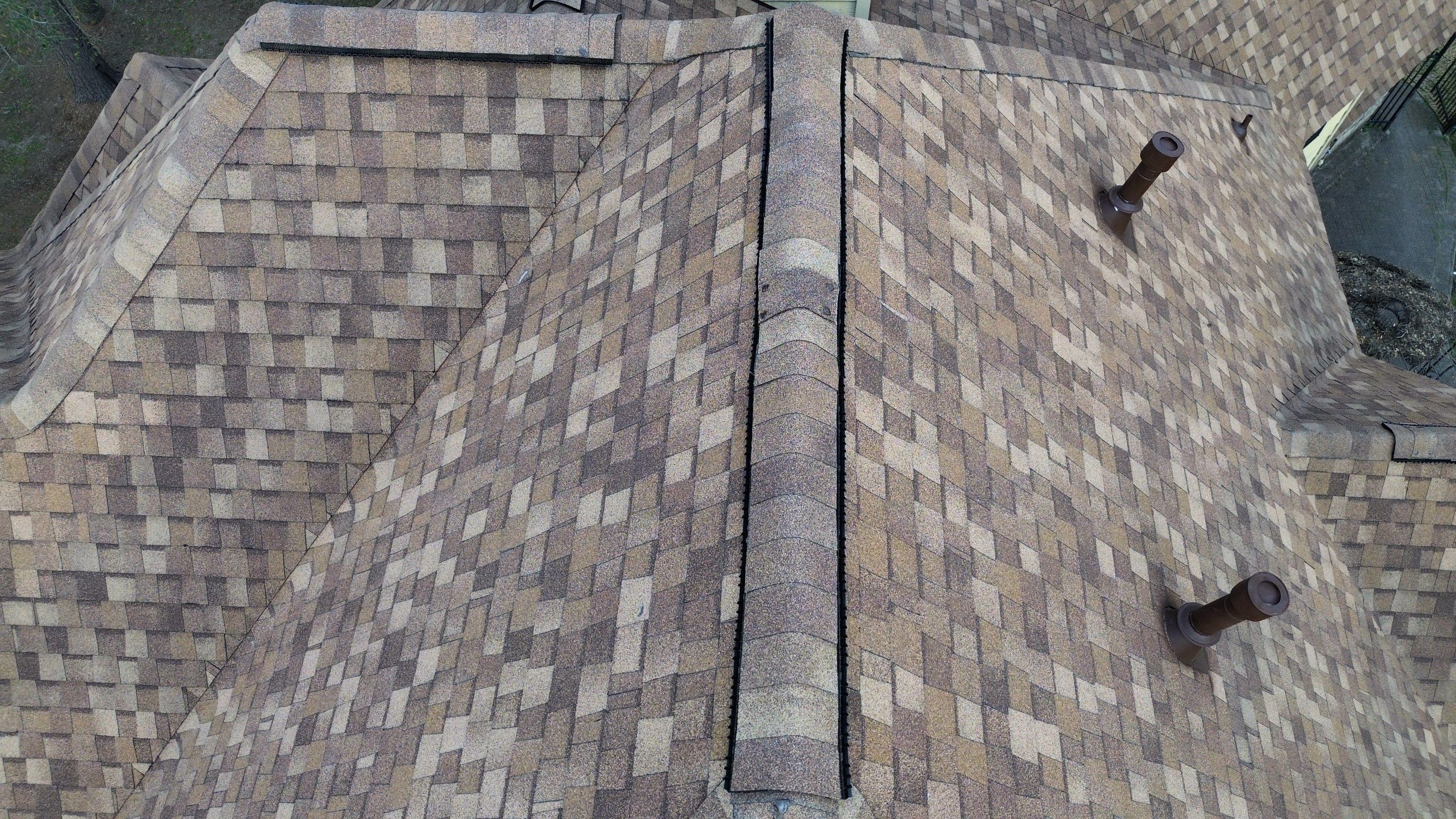Huffman Roof Installation using Atlas Pinnacle Pristine by Modern BYLT Roofing & Construction