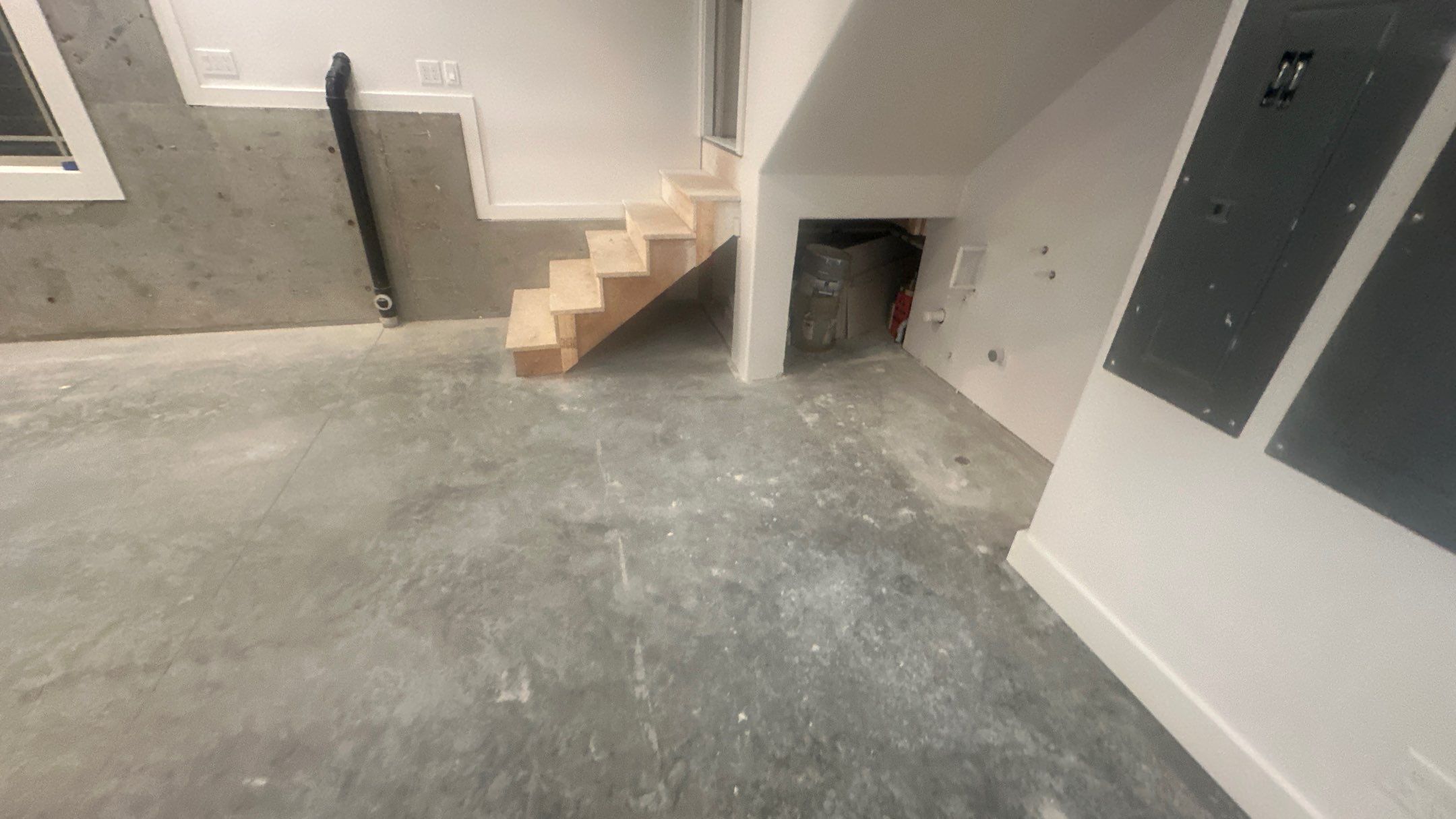 Garage Transformation using Claystone Hybrid by Croc Coatings, LLC