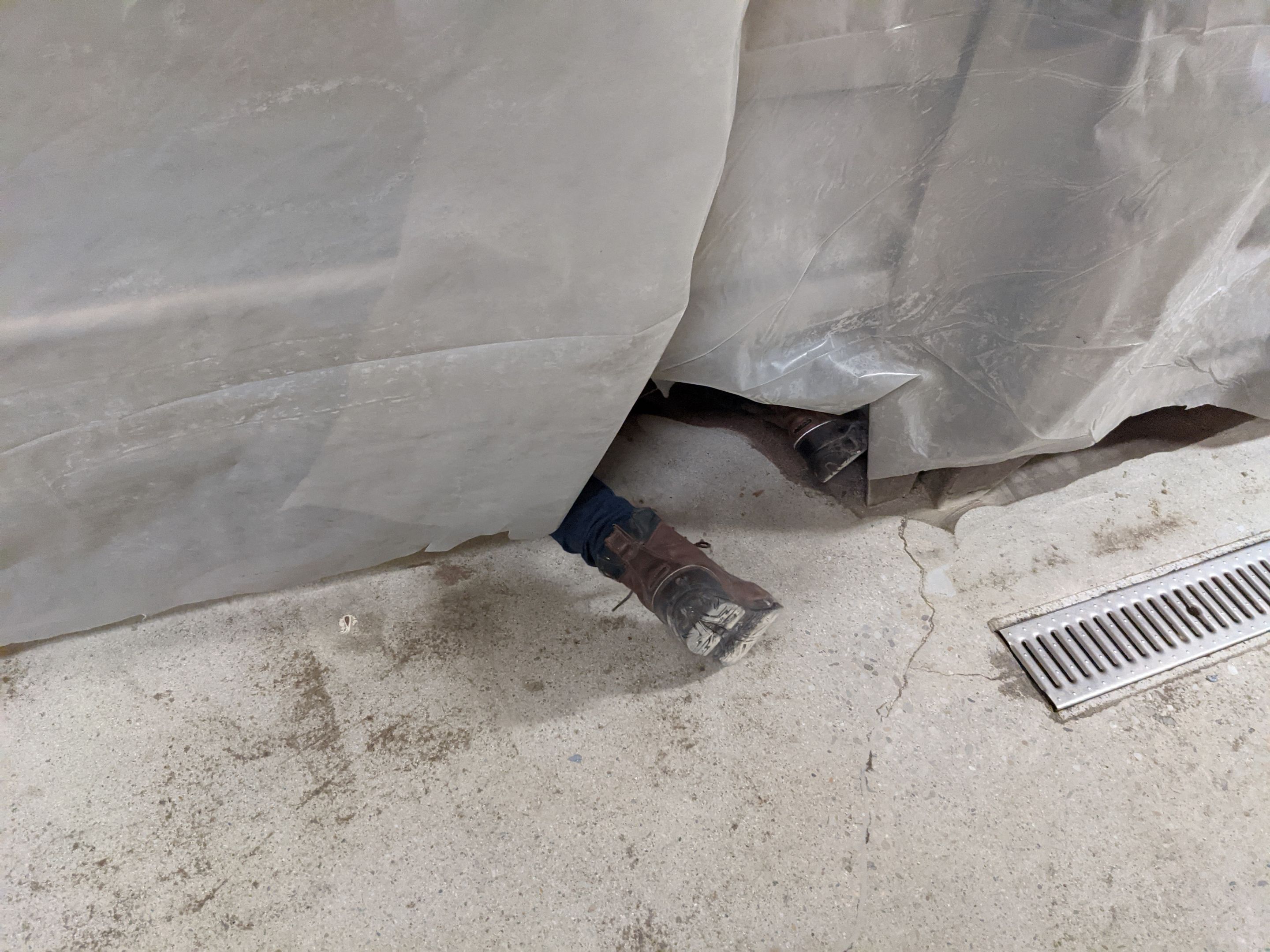 Commercial Floor Transformation using Penntek Evolution System by Croc Coatings, LLC