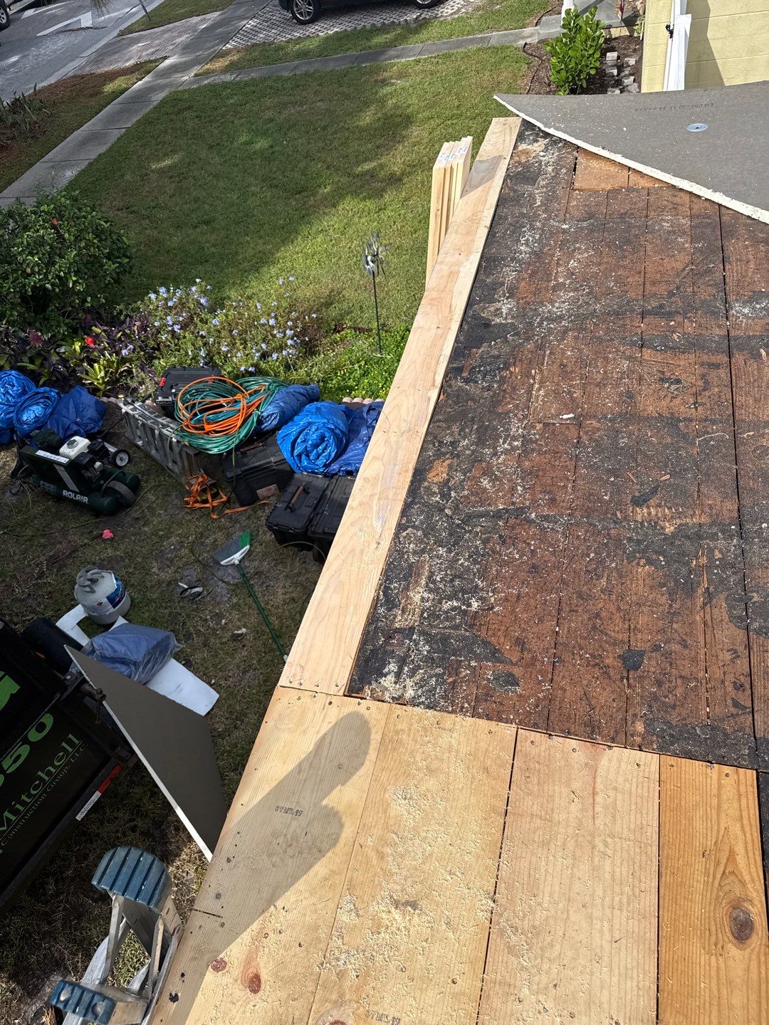 Project in St. Petersburg 33703 by Mitchell Roofing Company LLC