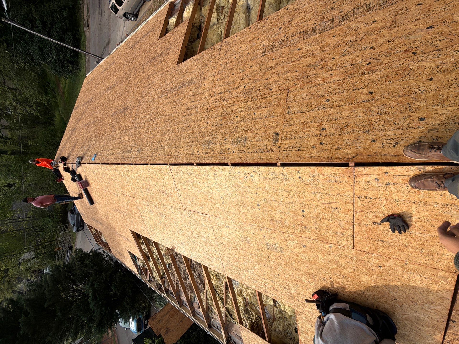 29-Gauge Apex Metal Roof Installation in Greenville, SC | High Definition Matte Black by Roofers LLC