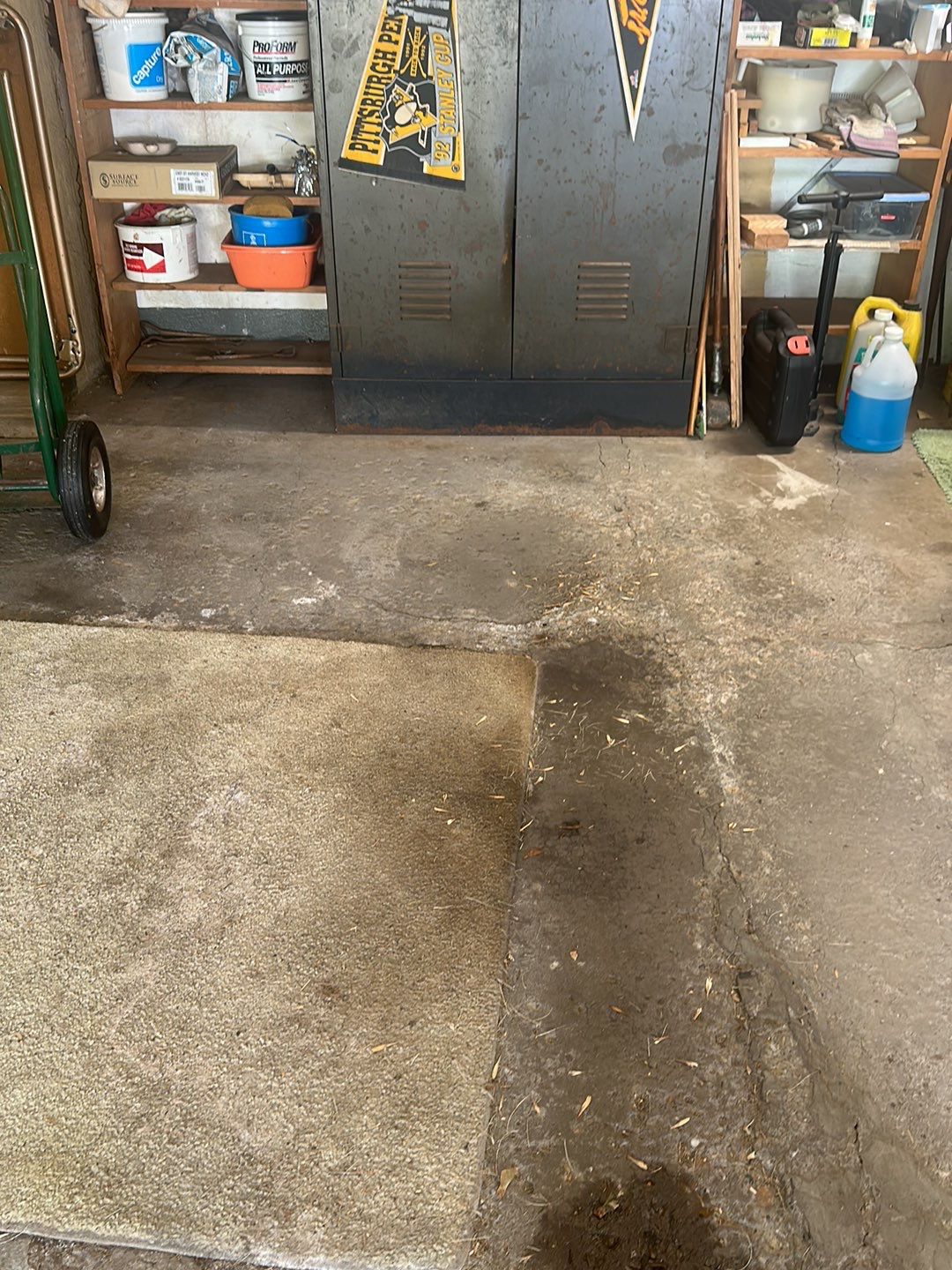 Garage Project in Pittsburgh by Floors in a Day, Inc