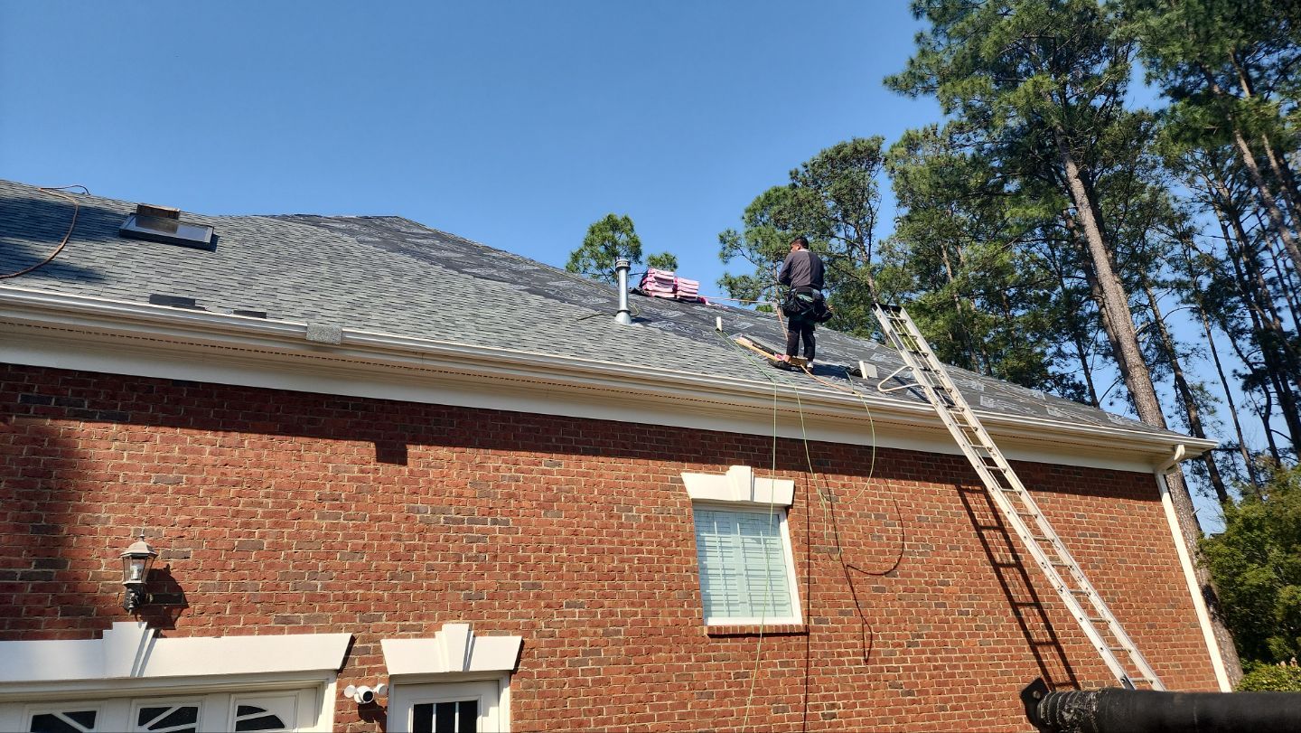 Residential Roofing Installation using Owens Corning Duration Estate Gray by Indigo State Roofing