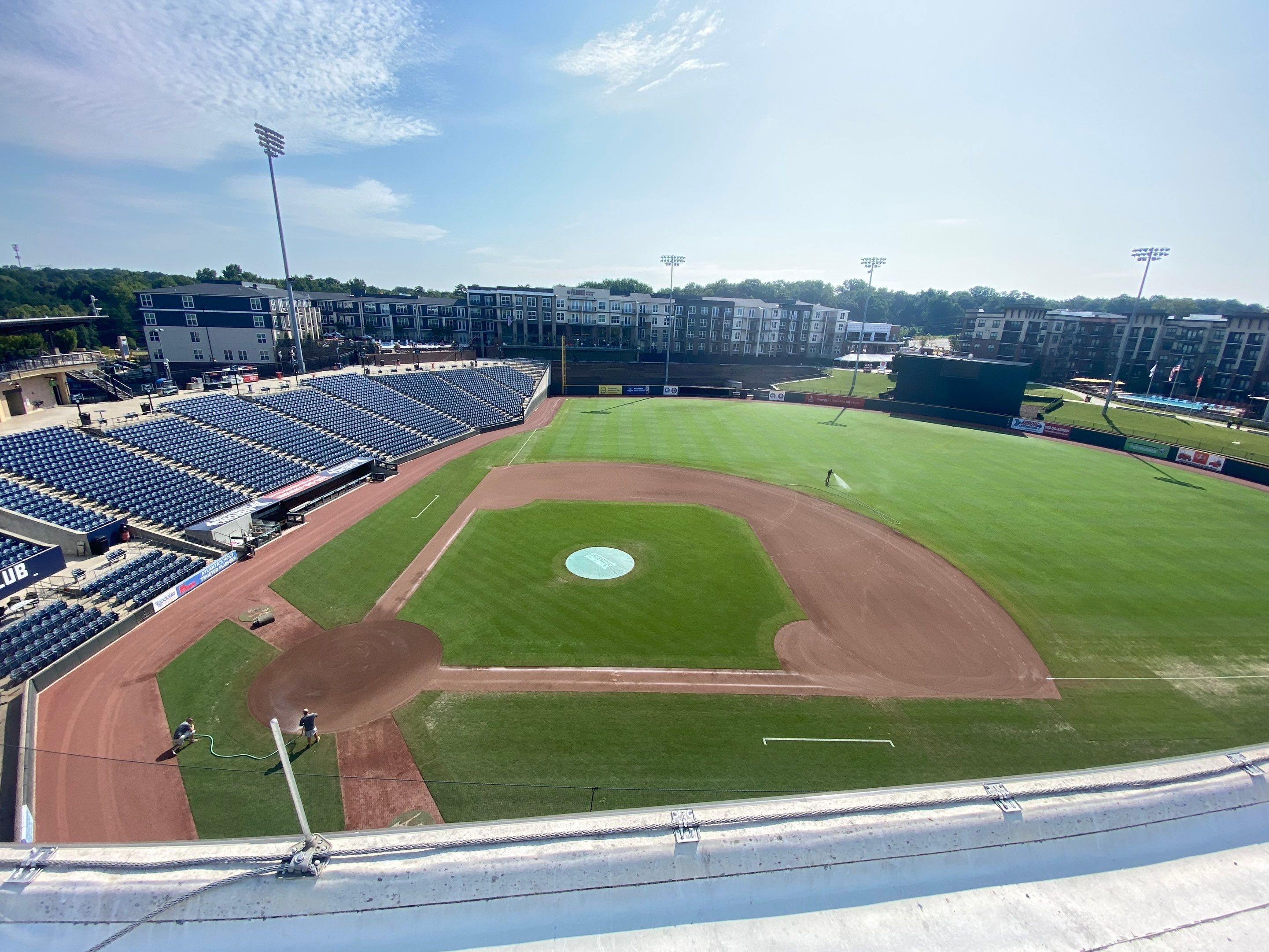 Gwinett Stripers Baseball Laundry Room by Peach State Dryer Vents & Air Ducts
