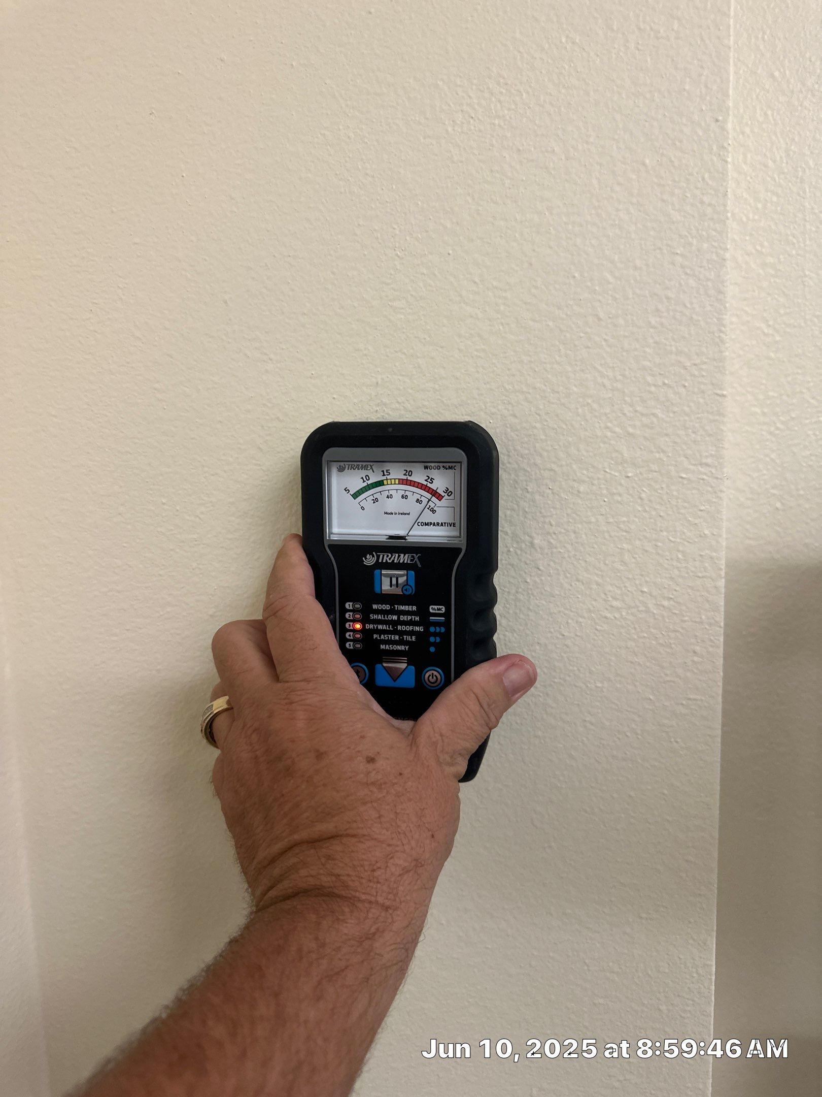 Mold testing in a commercial building by Building performance Solutions LLC